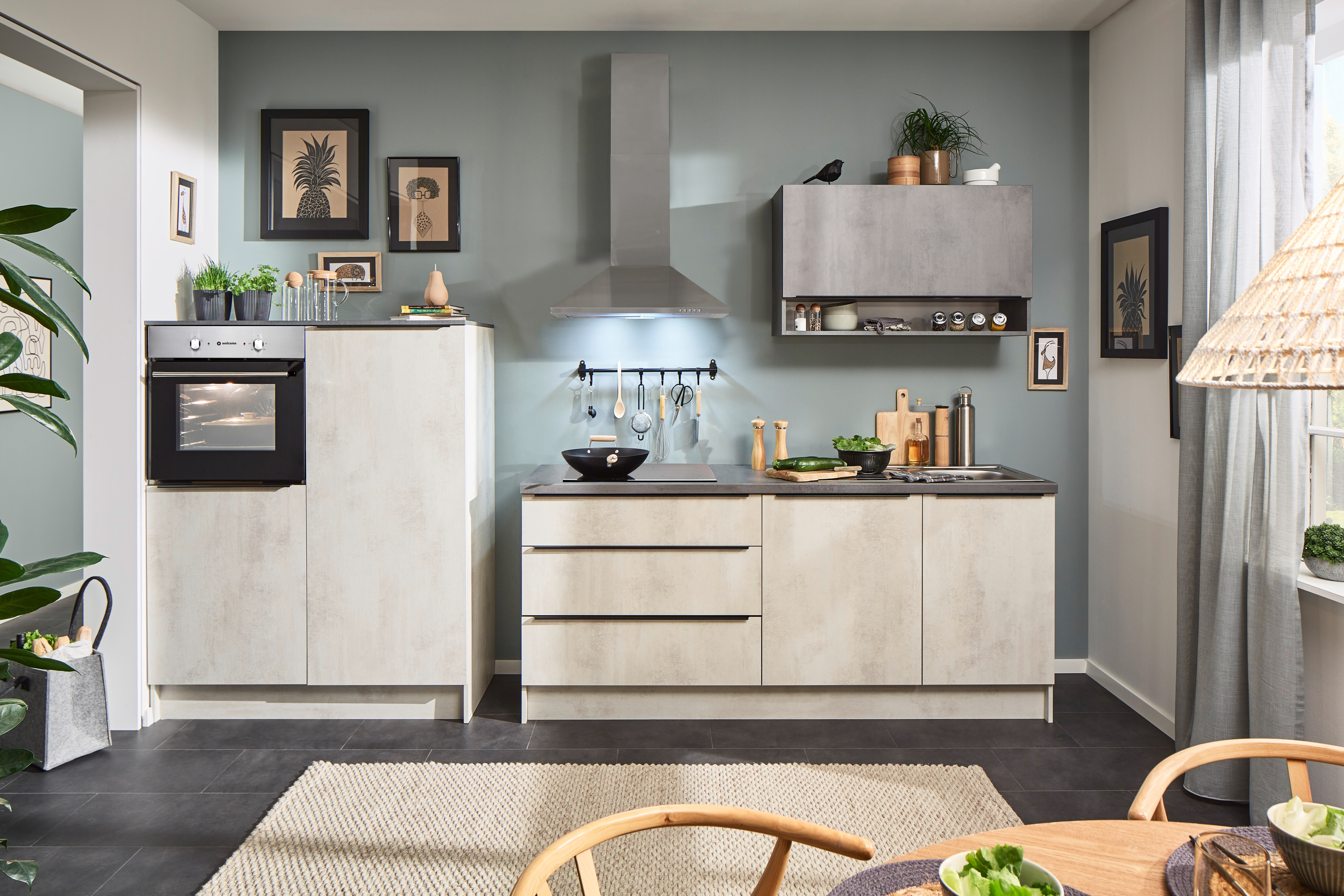 Bloc cuisine avec électroménager BRISTOL Bloc cuisine avec électroménager BRISTOL