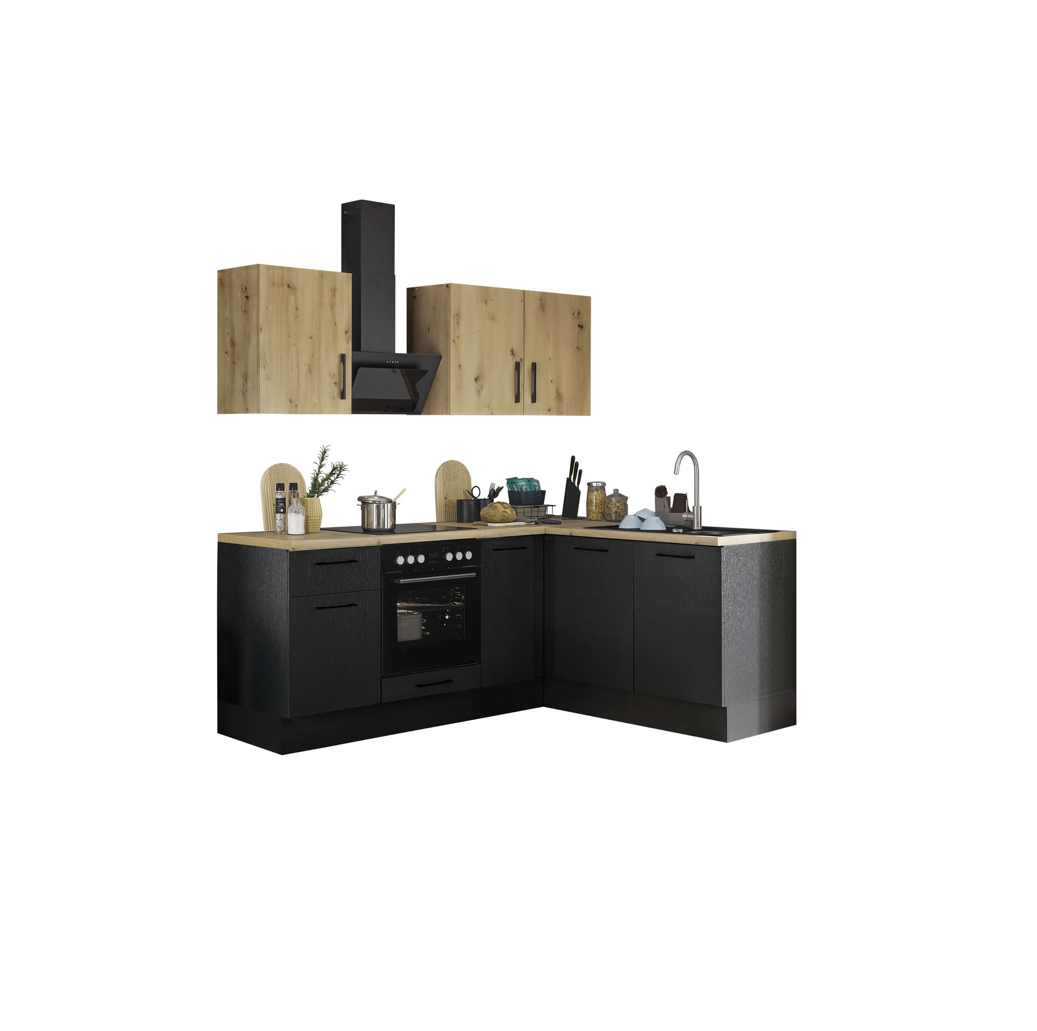 Bloc cuisine avec électroménager CORNWALL (cuisine d'angle) IV Bloc cuisine avec électroménager CORNWALL (cuisine d'angle) IV