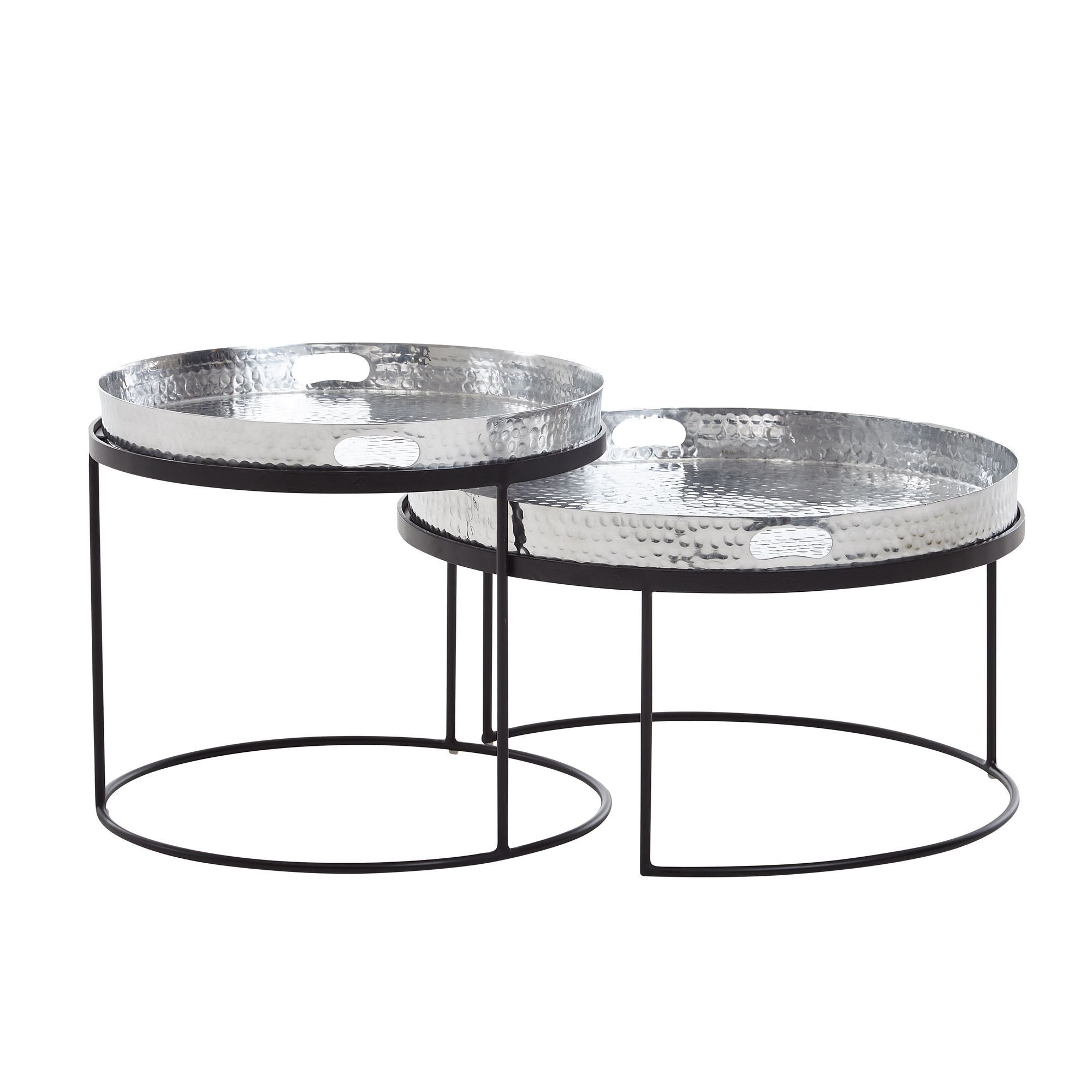 Lot de 2 tables basses YALA Lot de 2 tables basses YALA