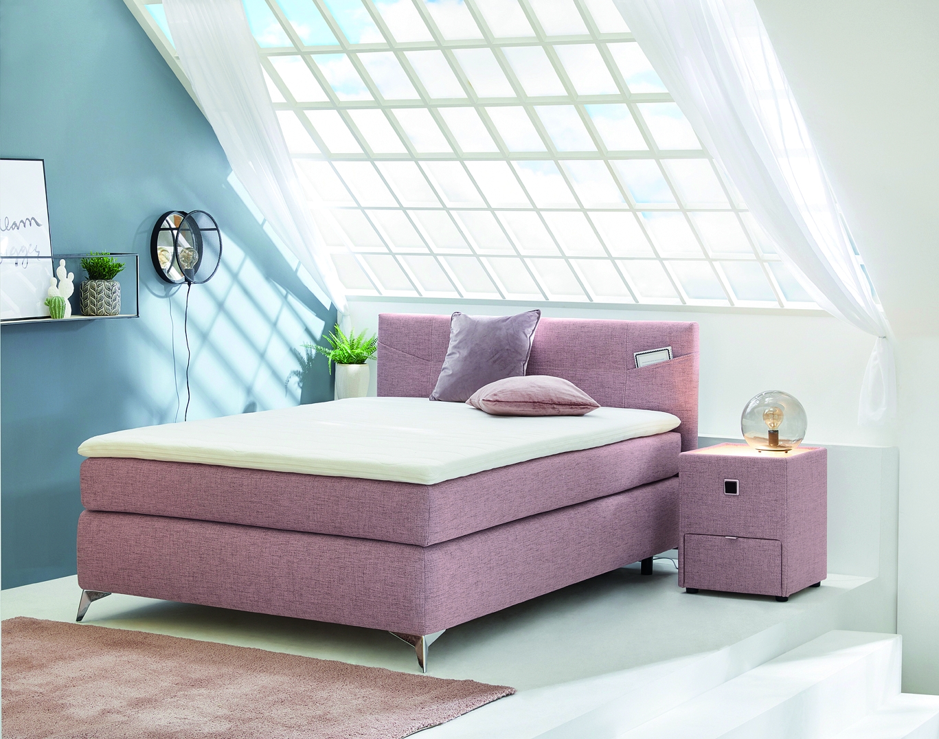 Lit boxspring  NORA