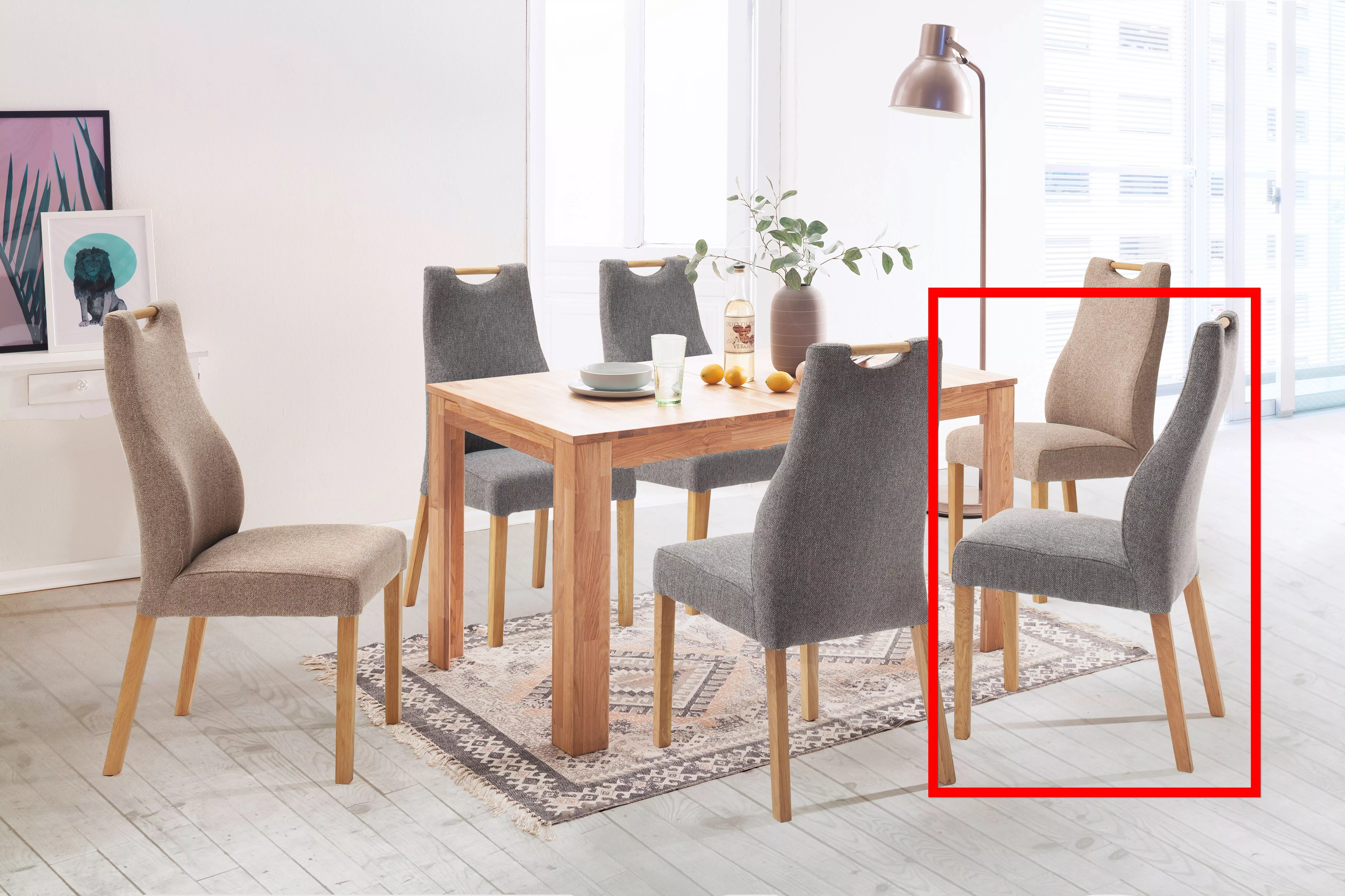 Lot de 2 chaises NAILA