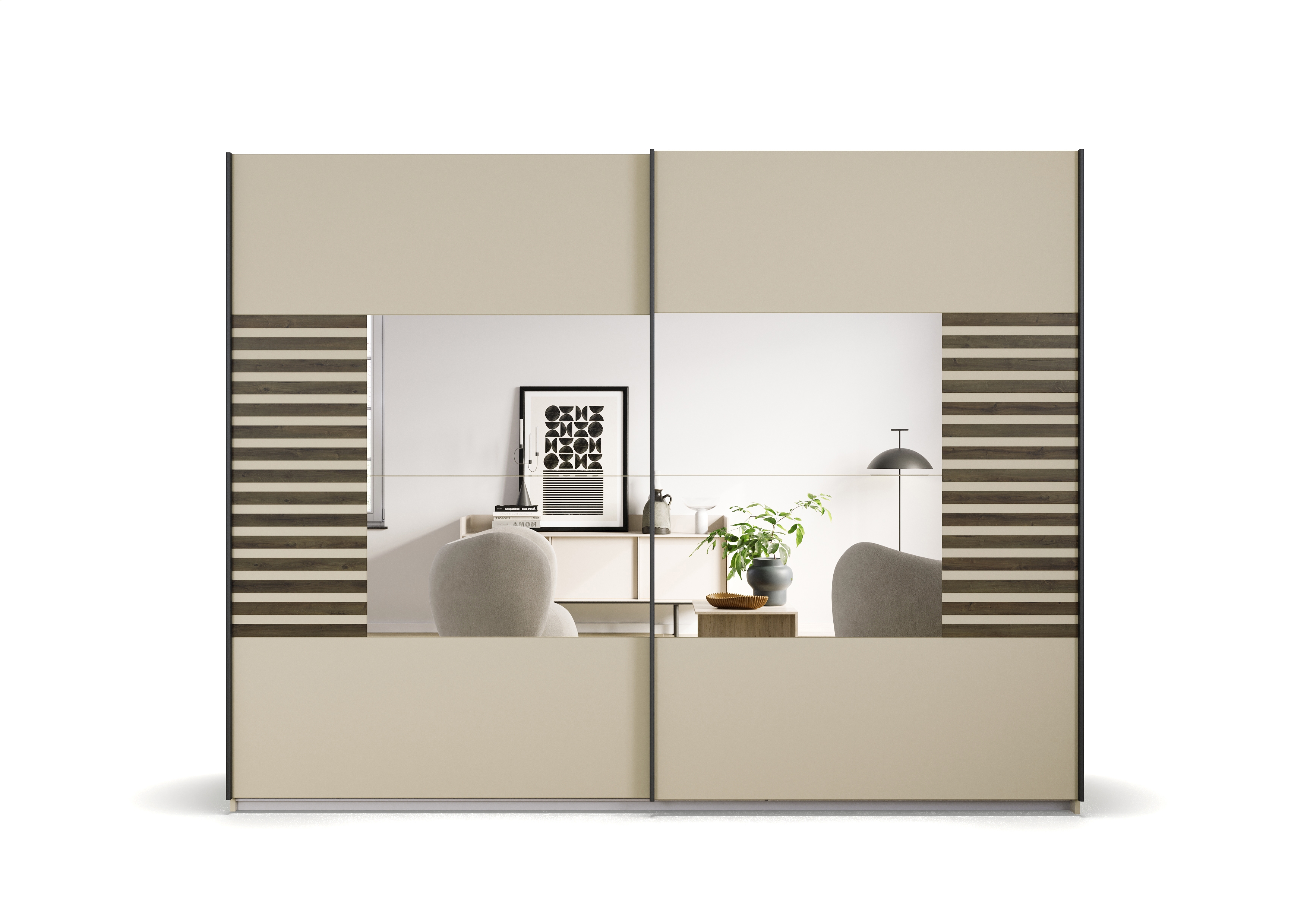 Armoire à portes coulissantes LISSABON Armoire à portes coulissantes LISSABON