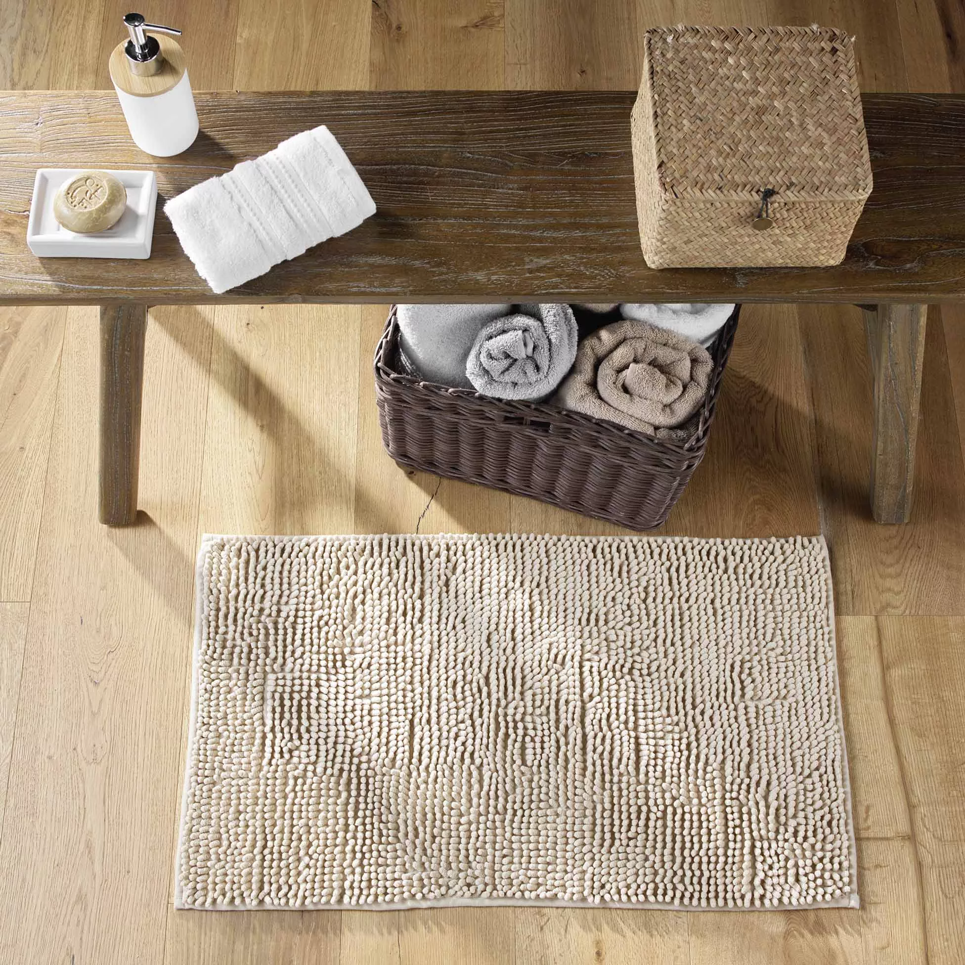 Tapis de bain chenille SWEETY