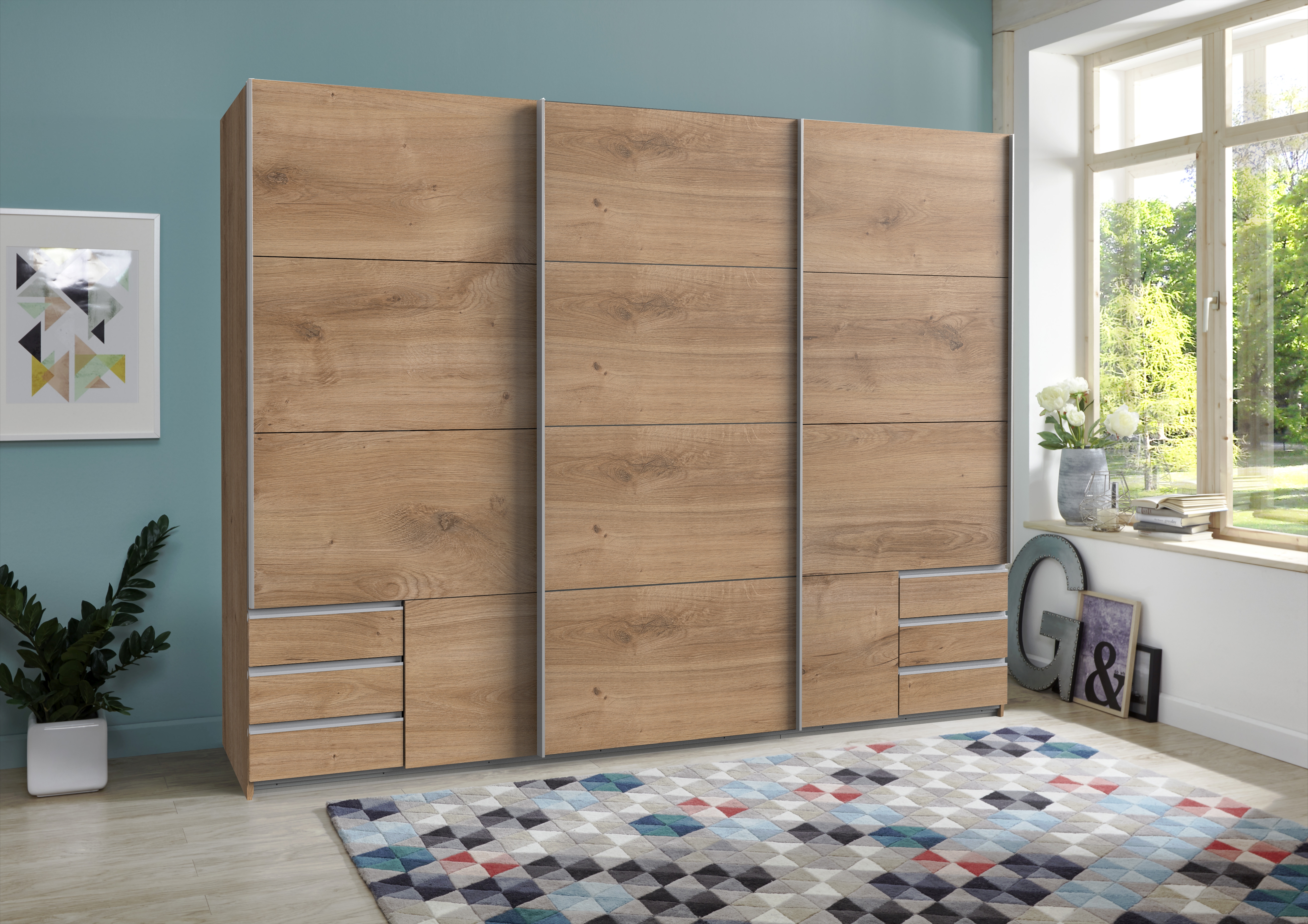 Armoire à portes coulissantes SEATTLE Armoire à portes coulissantes SEATTLE