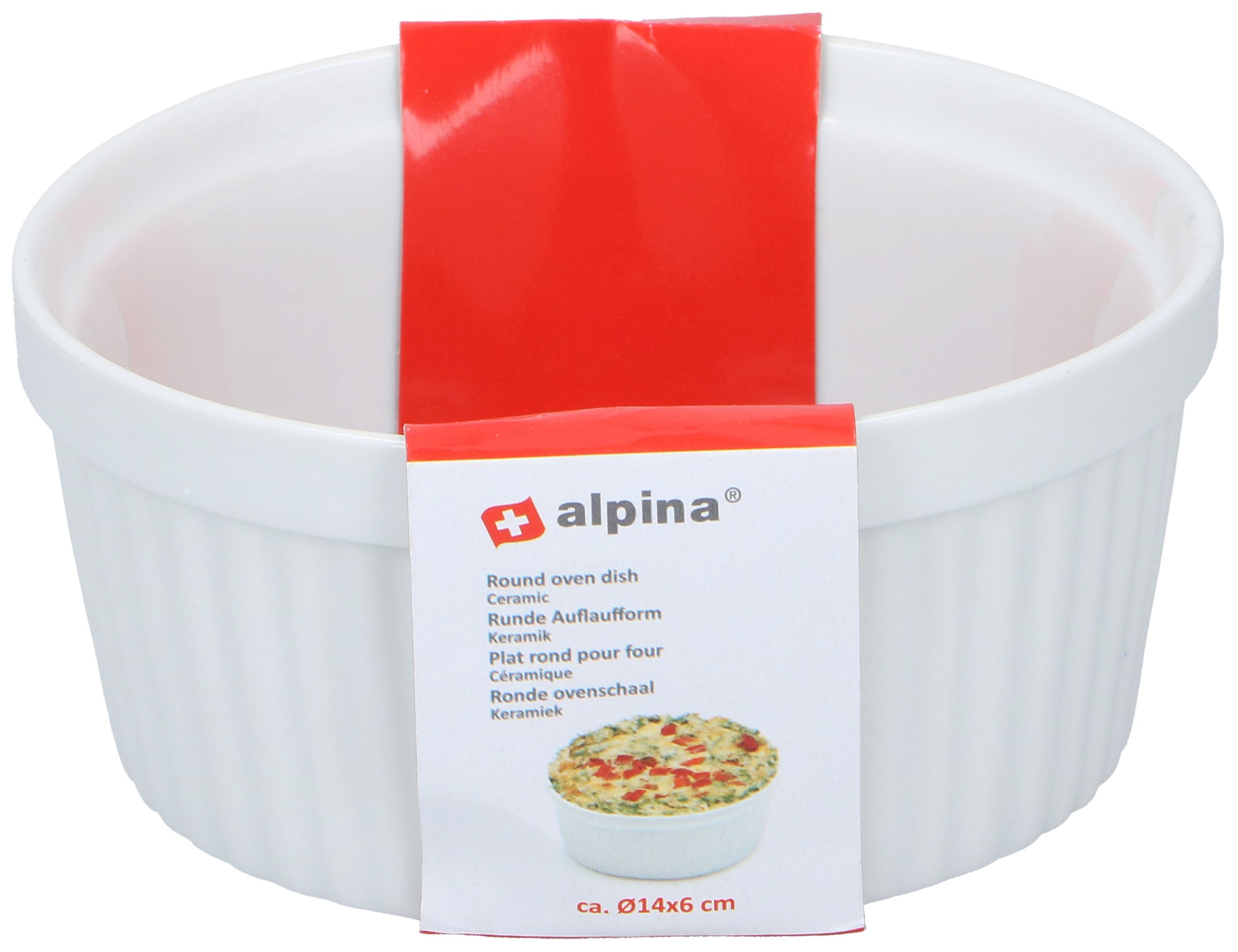 Plat à gratin rond ALPINA