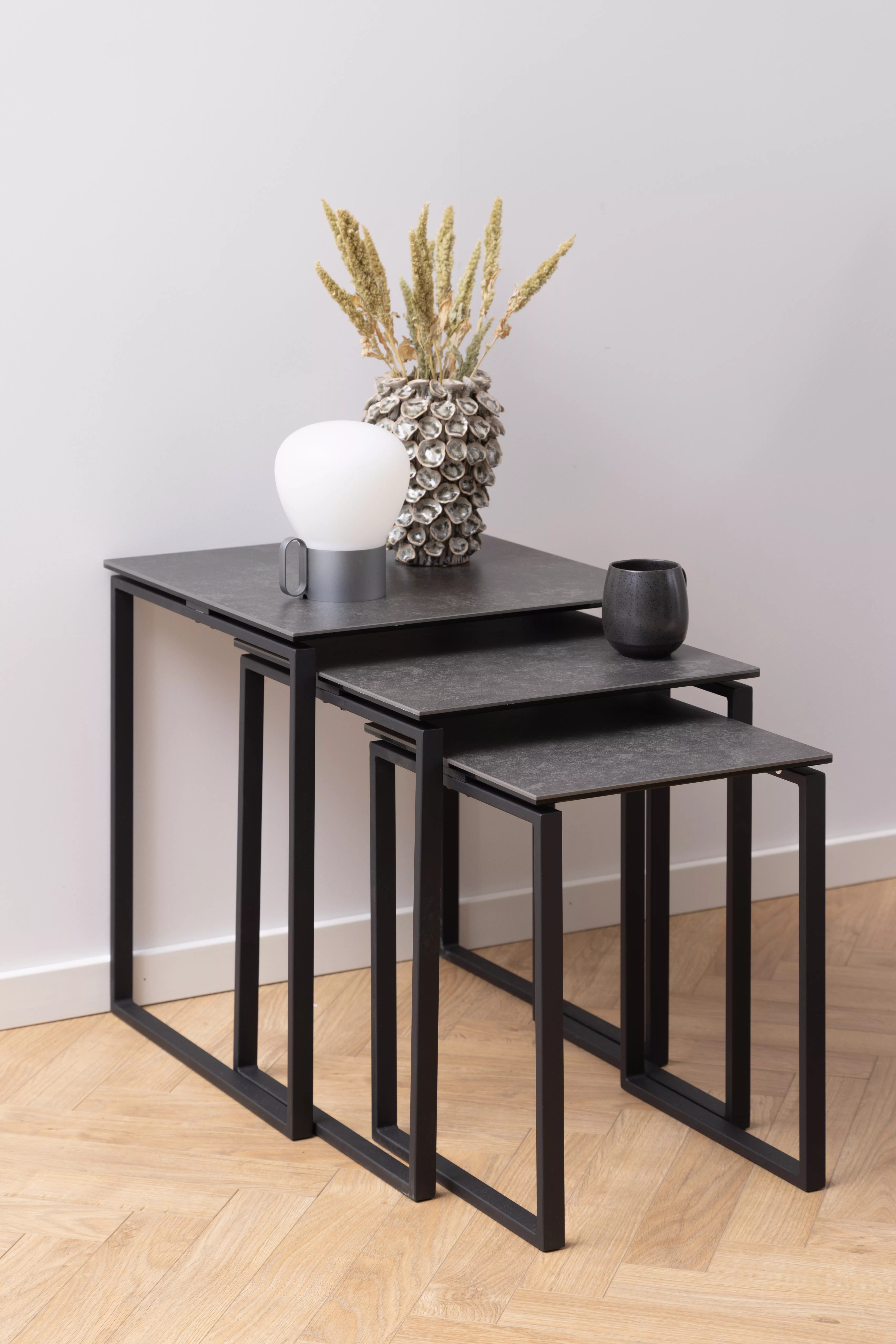 Lot de 3 tables gigognes KATRINE