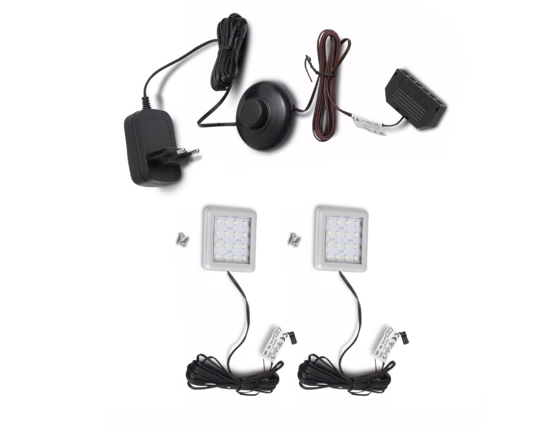 Lot de 2 spots LED XZBWWU 02 Lot de 2 spots LED XZBWWU 02