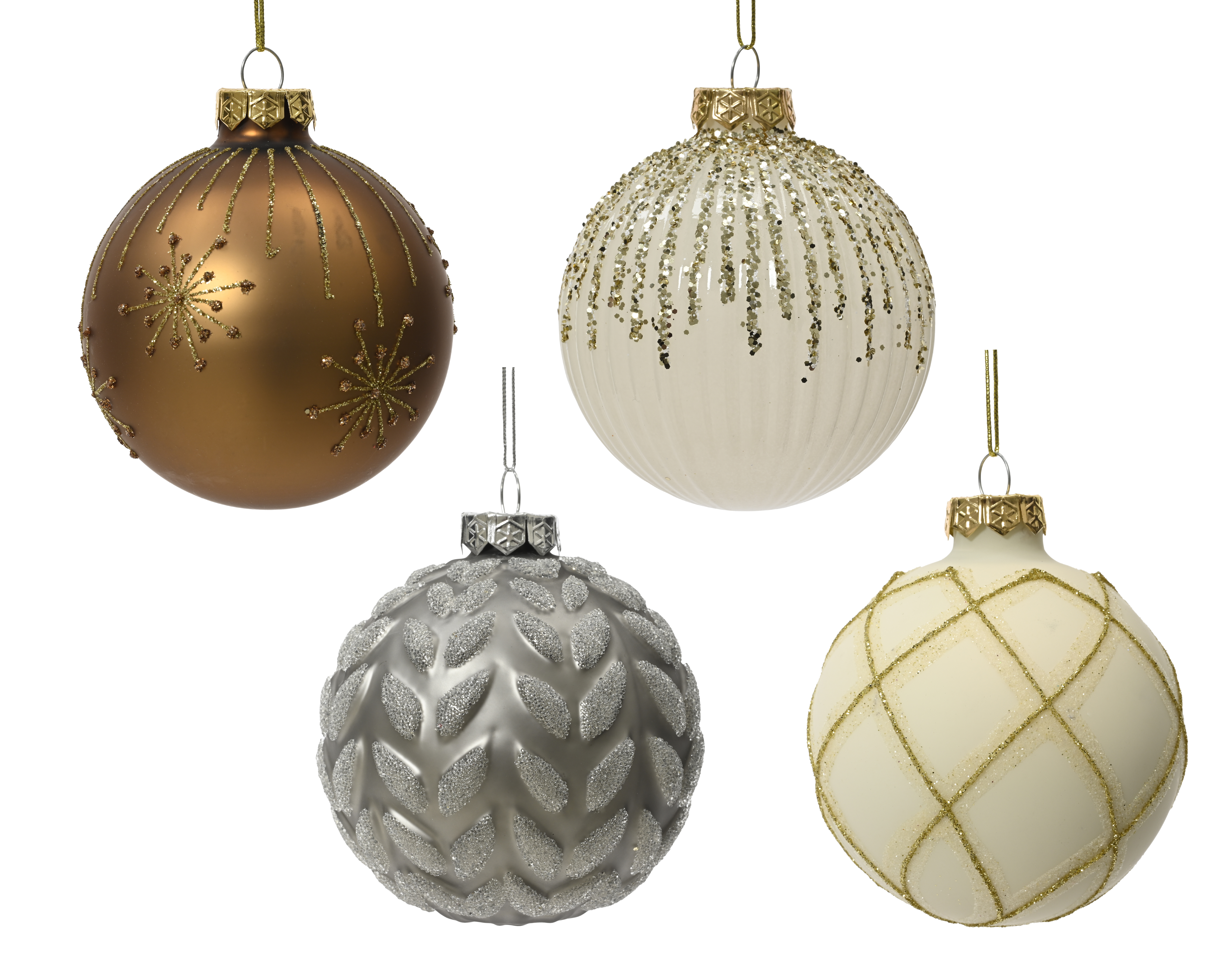 Boule en verre CHRISTMAS