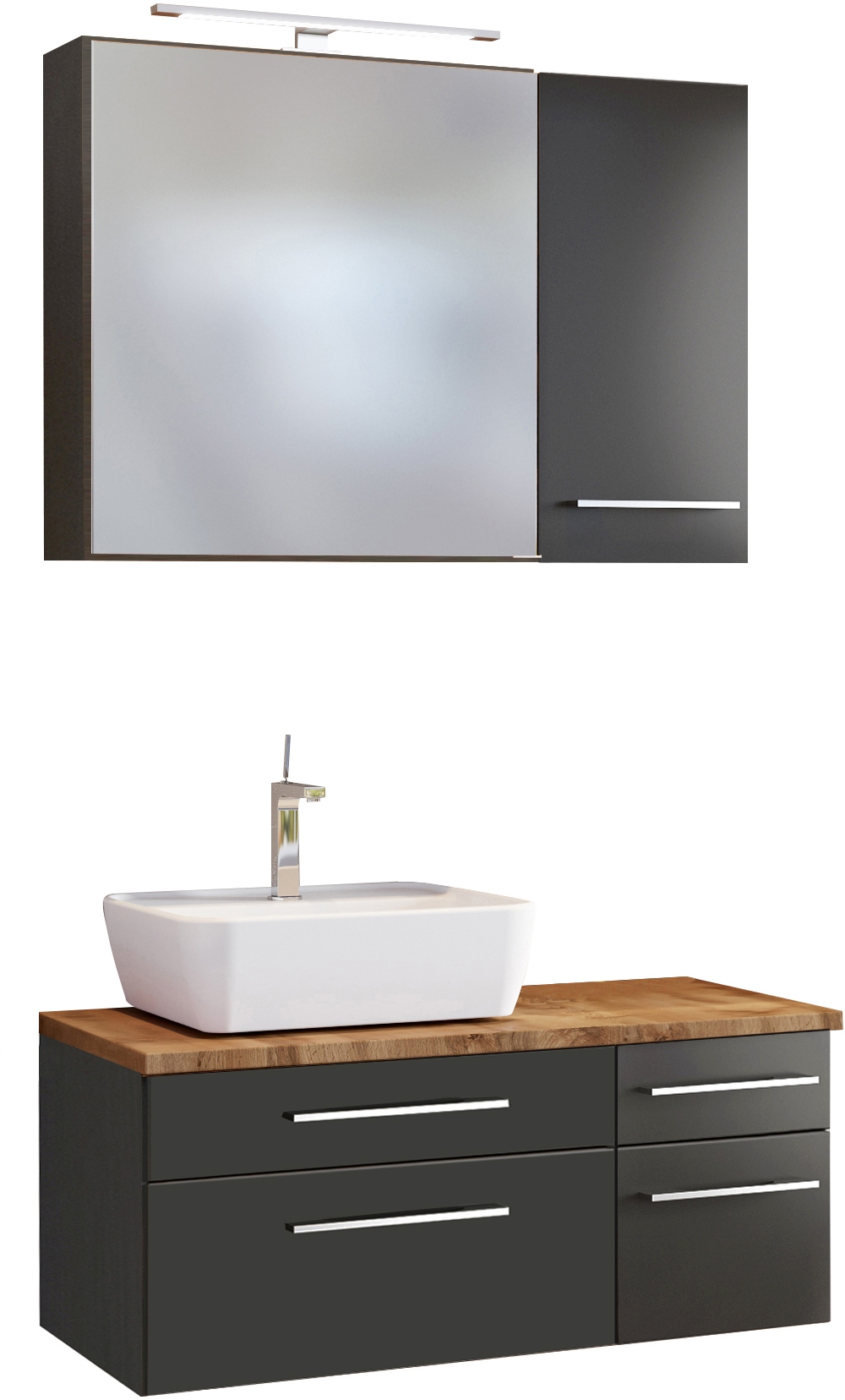 Ensemble salle de bains 4 éléments DAVOS Ensemble salle de bains 4 éléments DAVOS