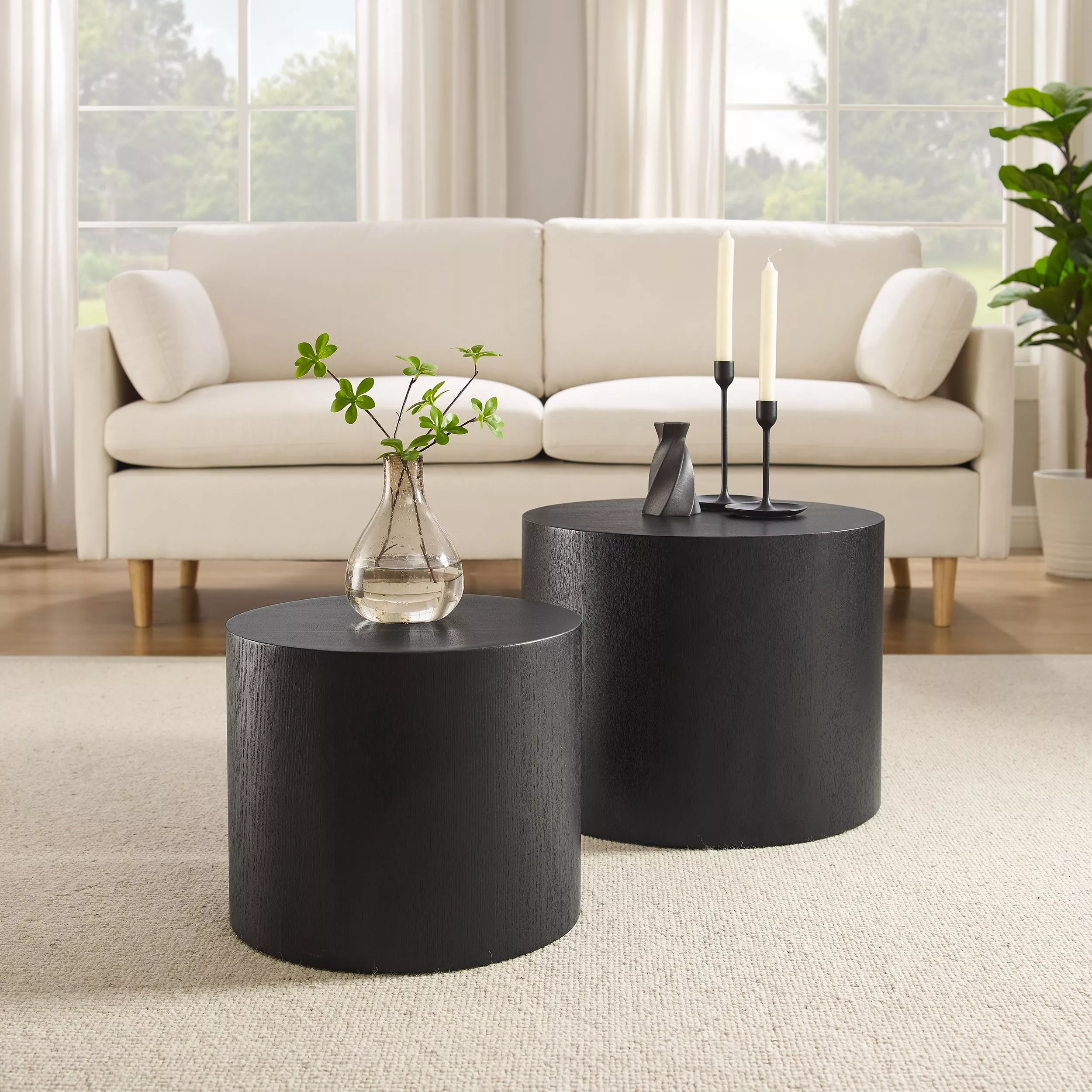 Lot de 2 tables basses 367629