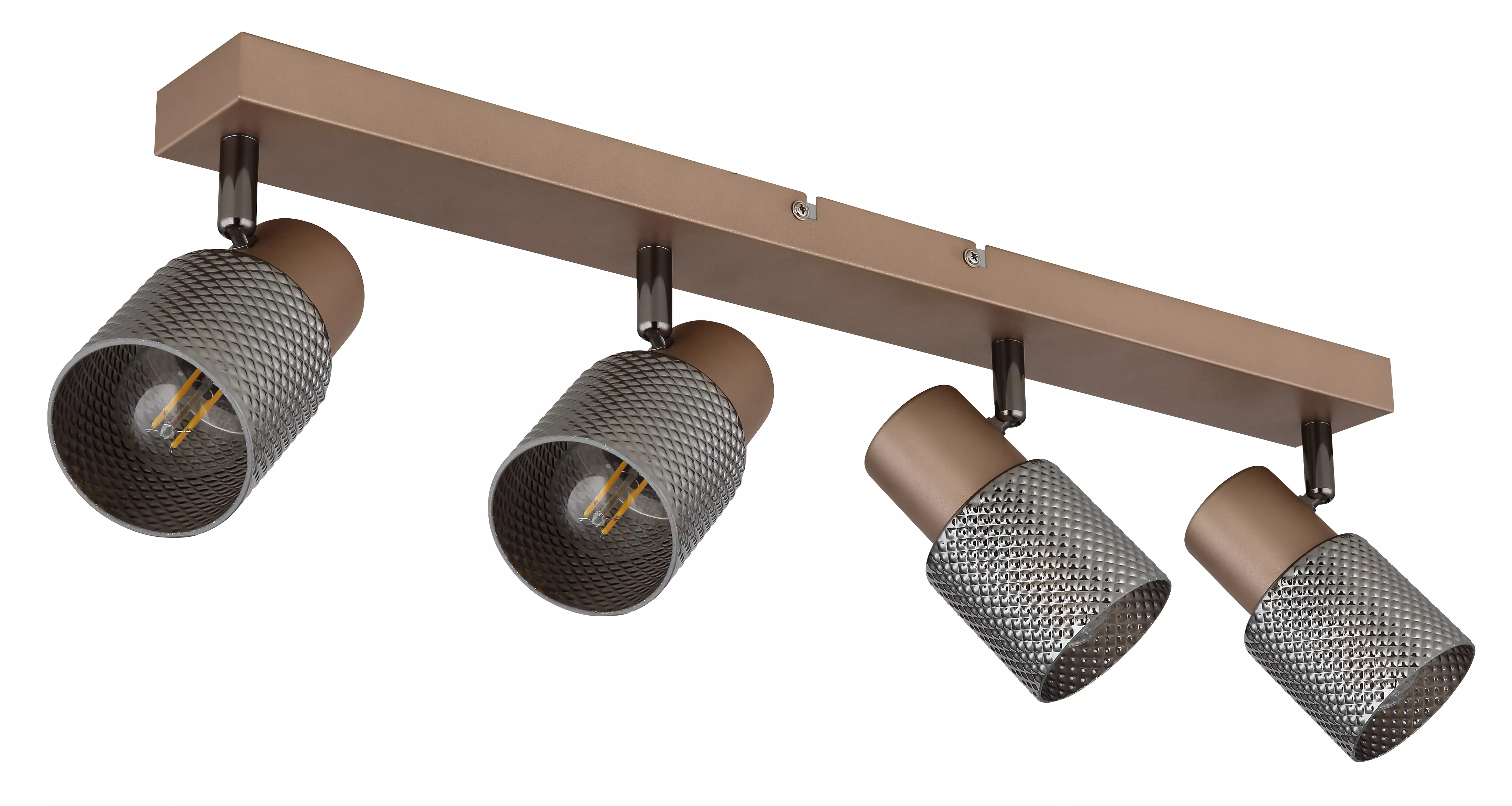 Rail lumineux 4 spots SATELLA