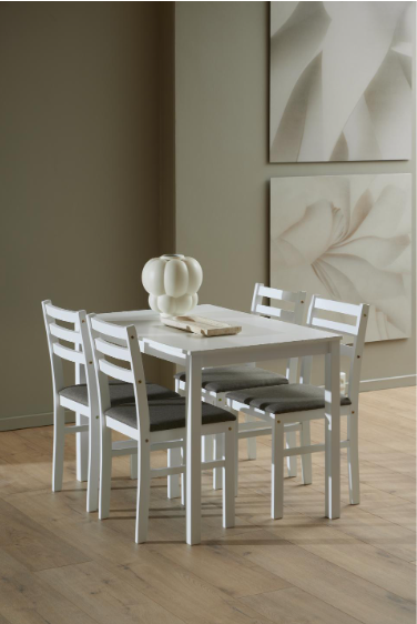 Ensemble 5 pièces table et chaises ALICANTE