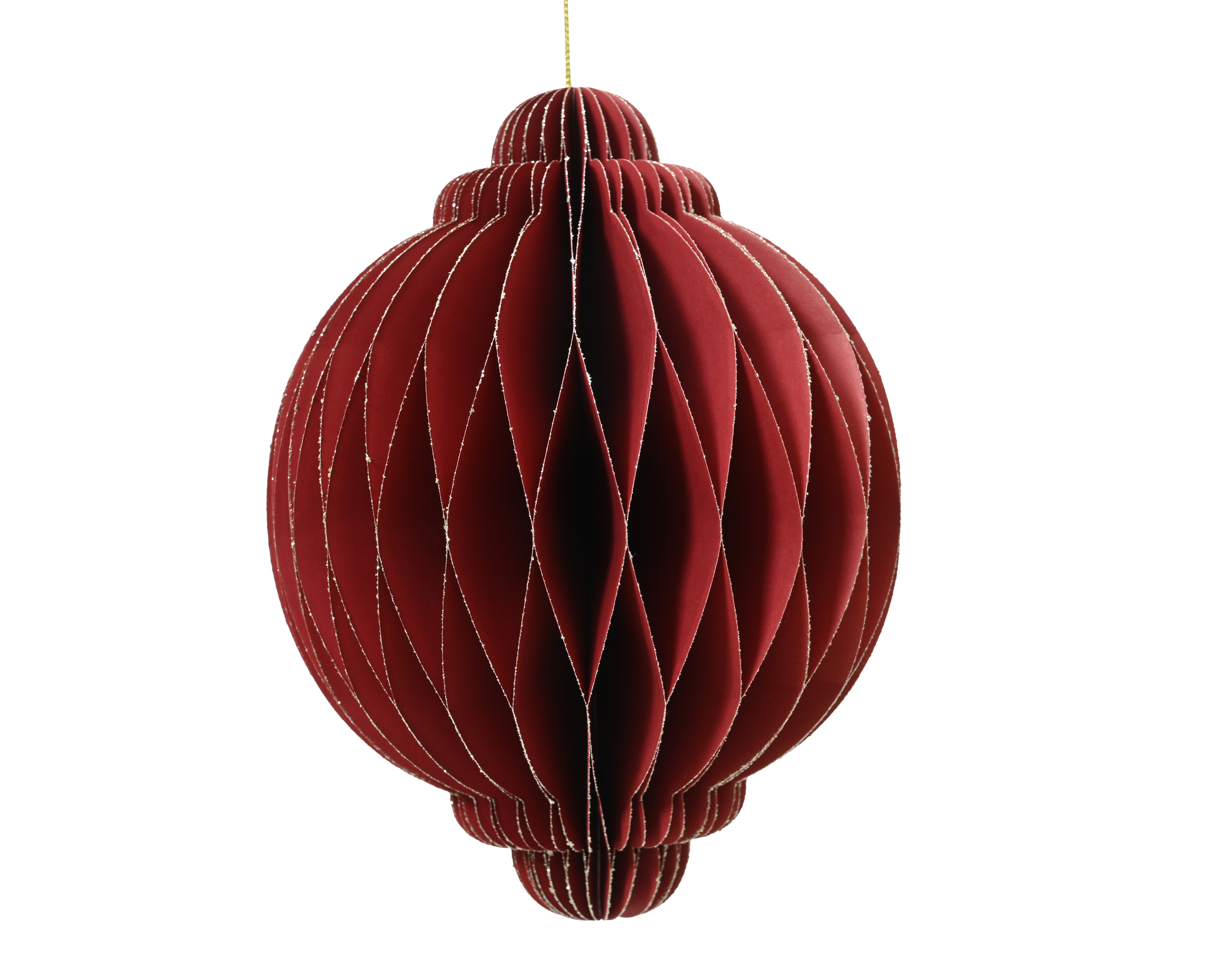 Boule en papier CHRISTMAS