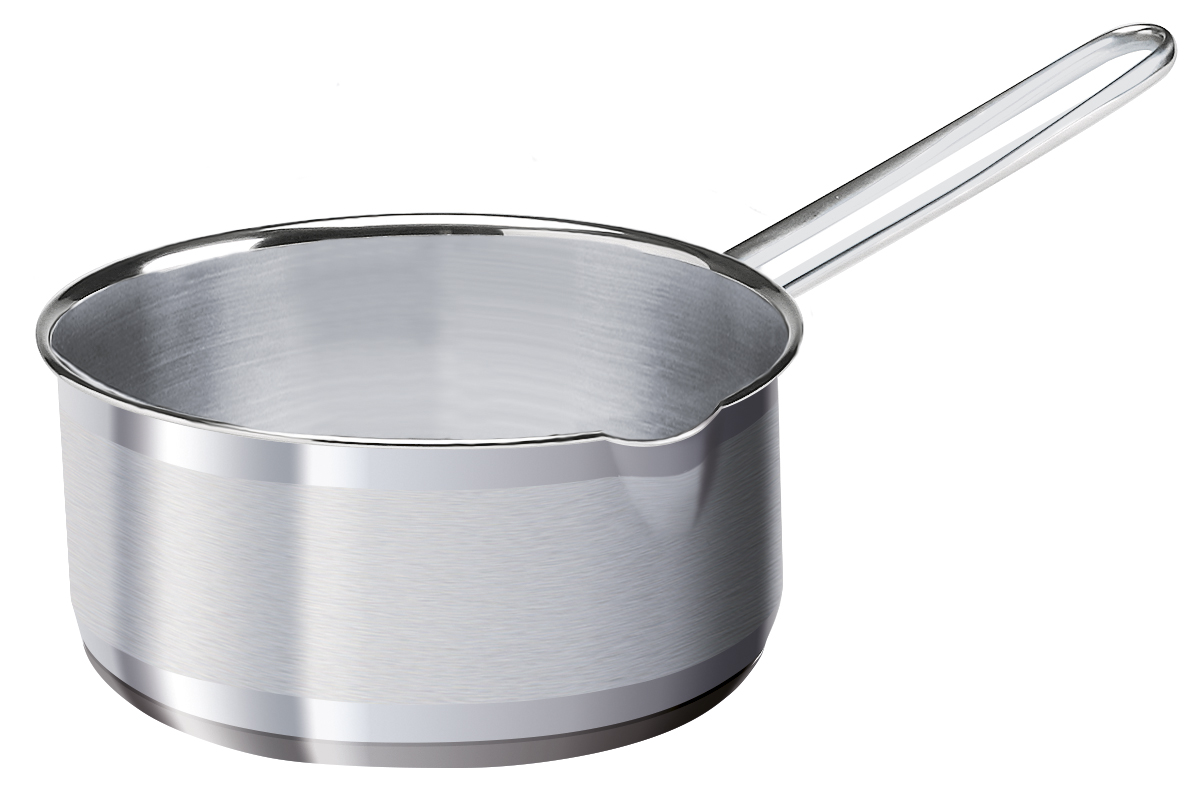 Silver 7 Casserole Inox 16 cm 1,5 L avec Couvercle