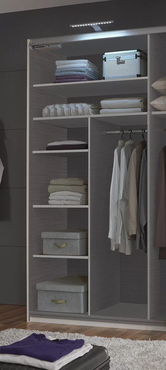 Répartition intérieure armoire lingère/penderie 757