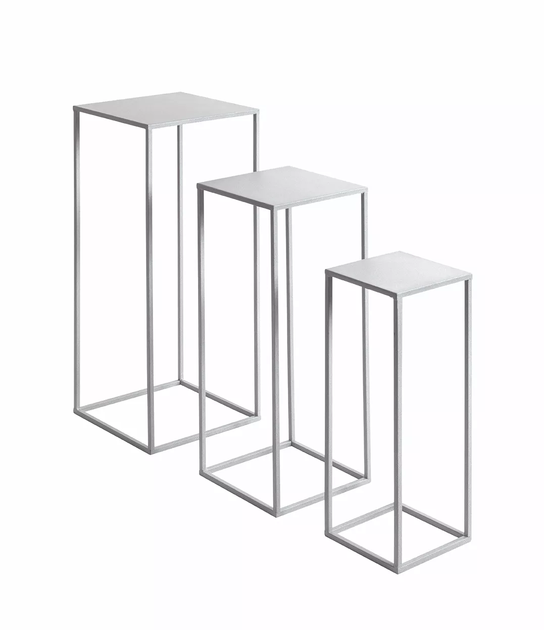 Lot de 3 sellettes porte-plantes VALLETTA 2