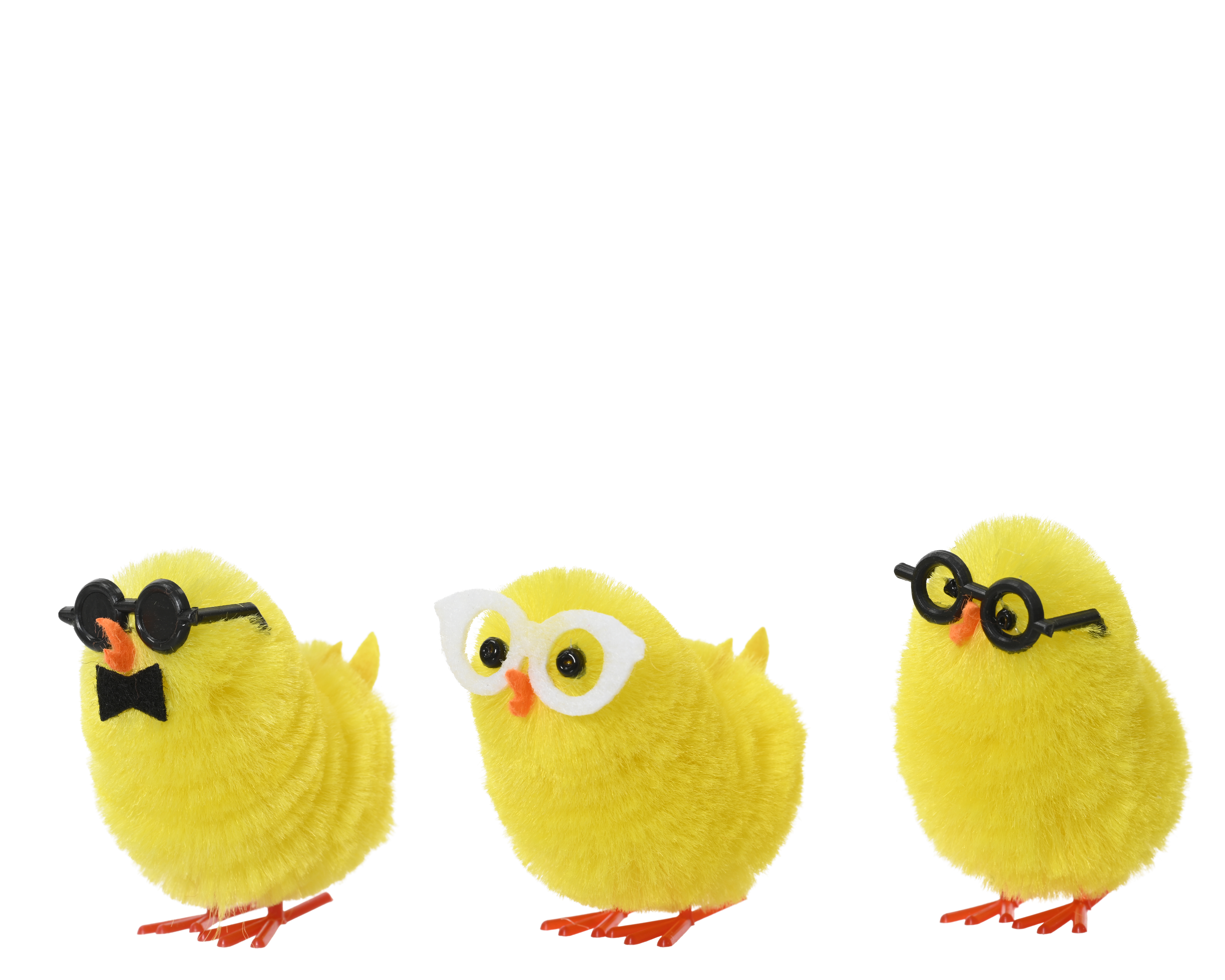 Lot de 3 poussins YELLOW