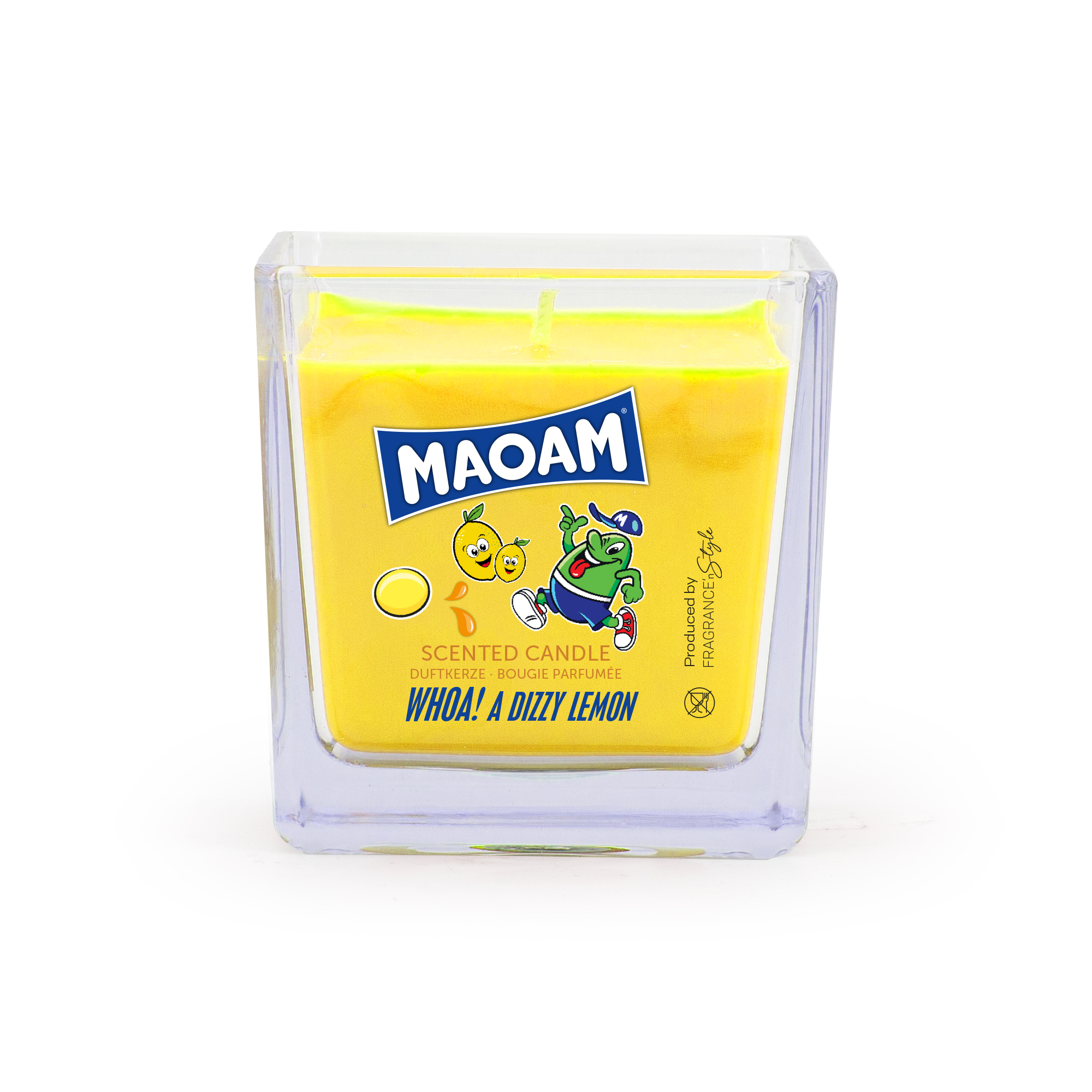 Bougie en pot Dizzy Lemon MAOAM