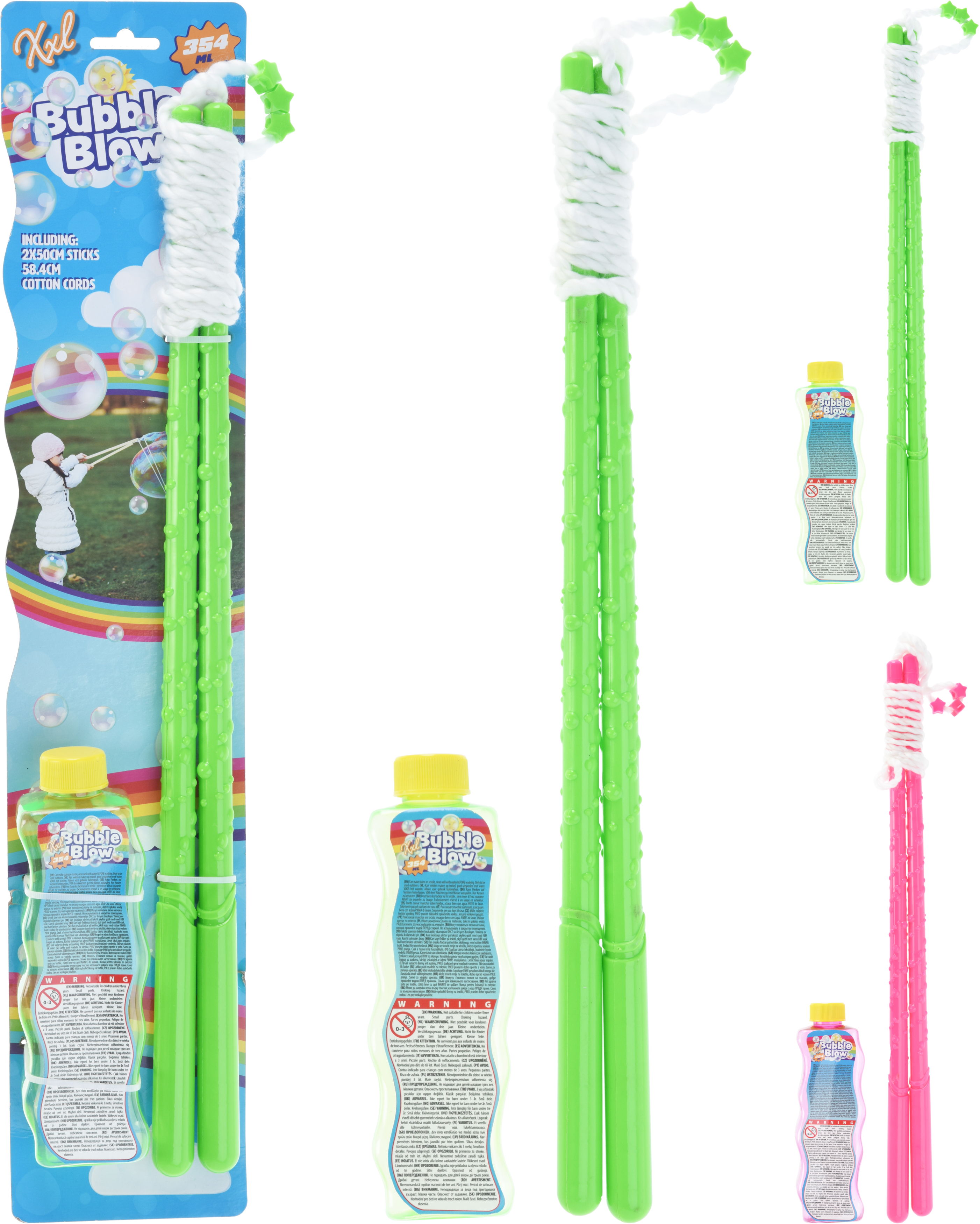 Kit pour bulles à savon XXL EH