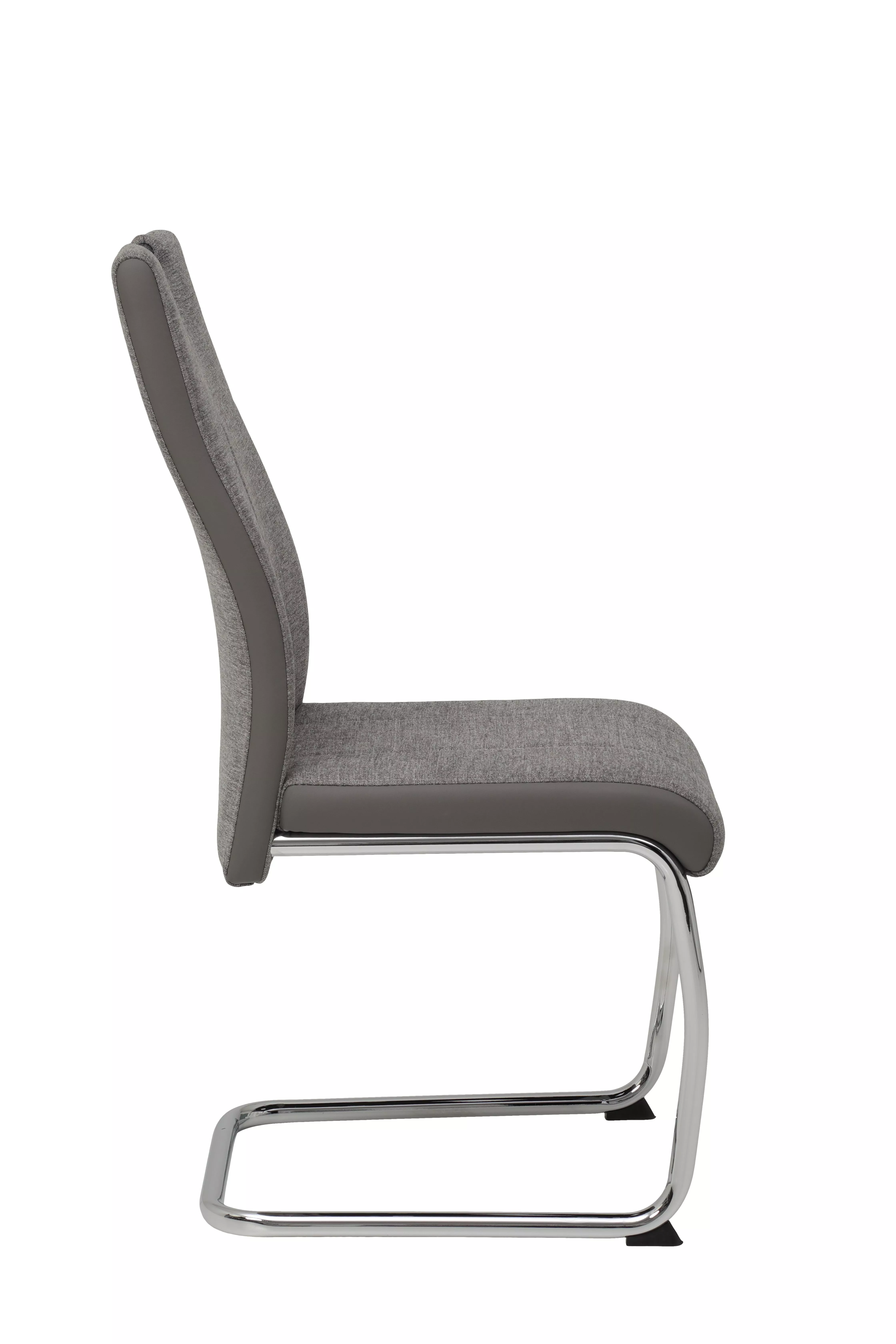 Lot de 4 chaises à piètement luge ALINA S