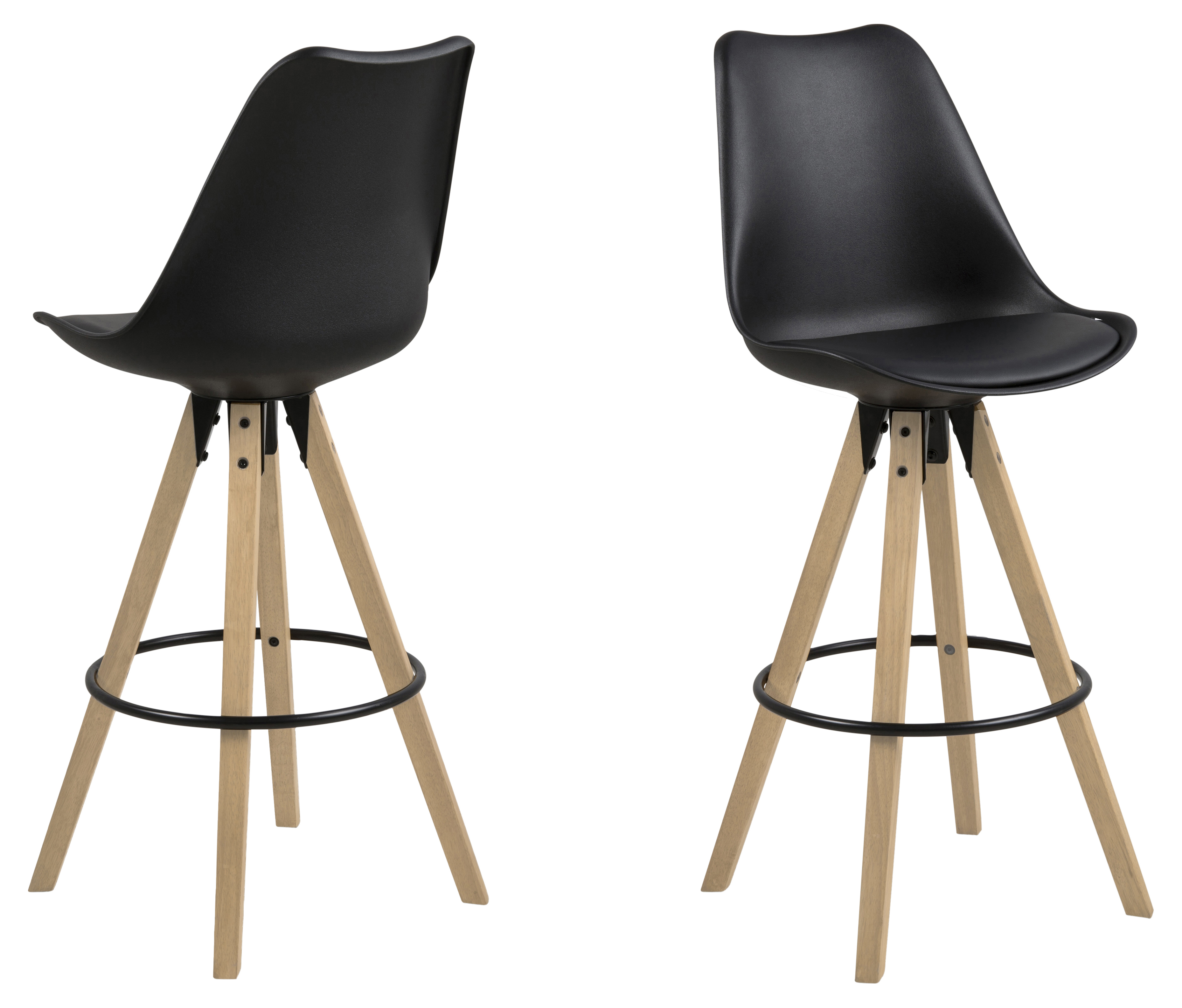 Lot de 2 tabourets de bar DIMA