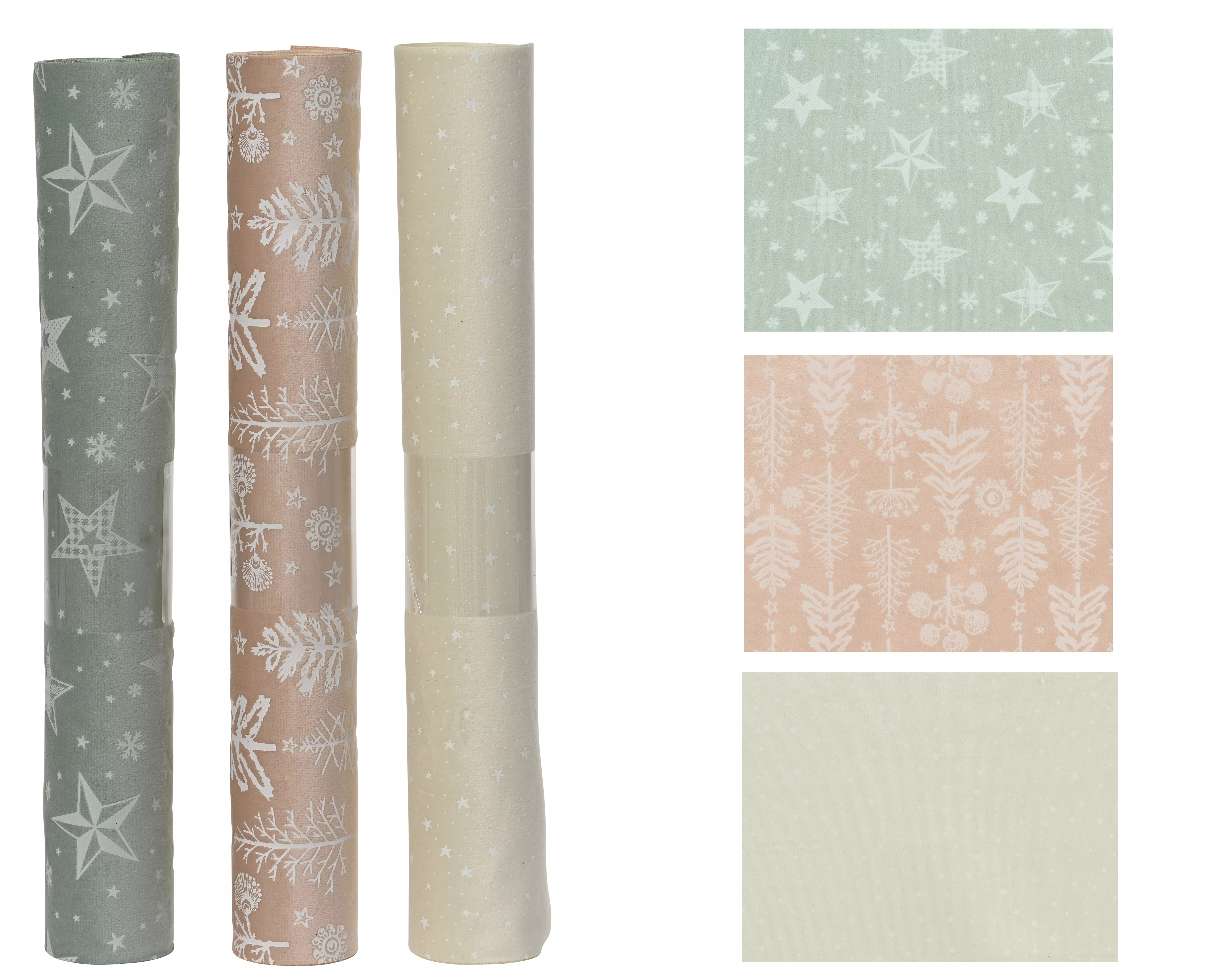 Rouleau de tissu déco CHRISTMAS