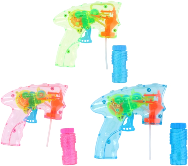 Pistolet à bulles de savon BUBBLES