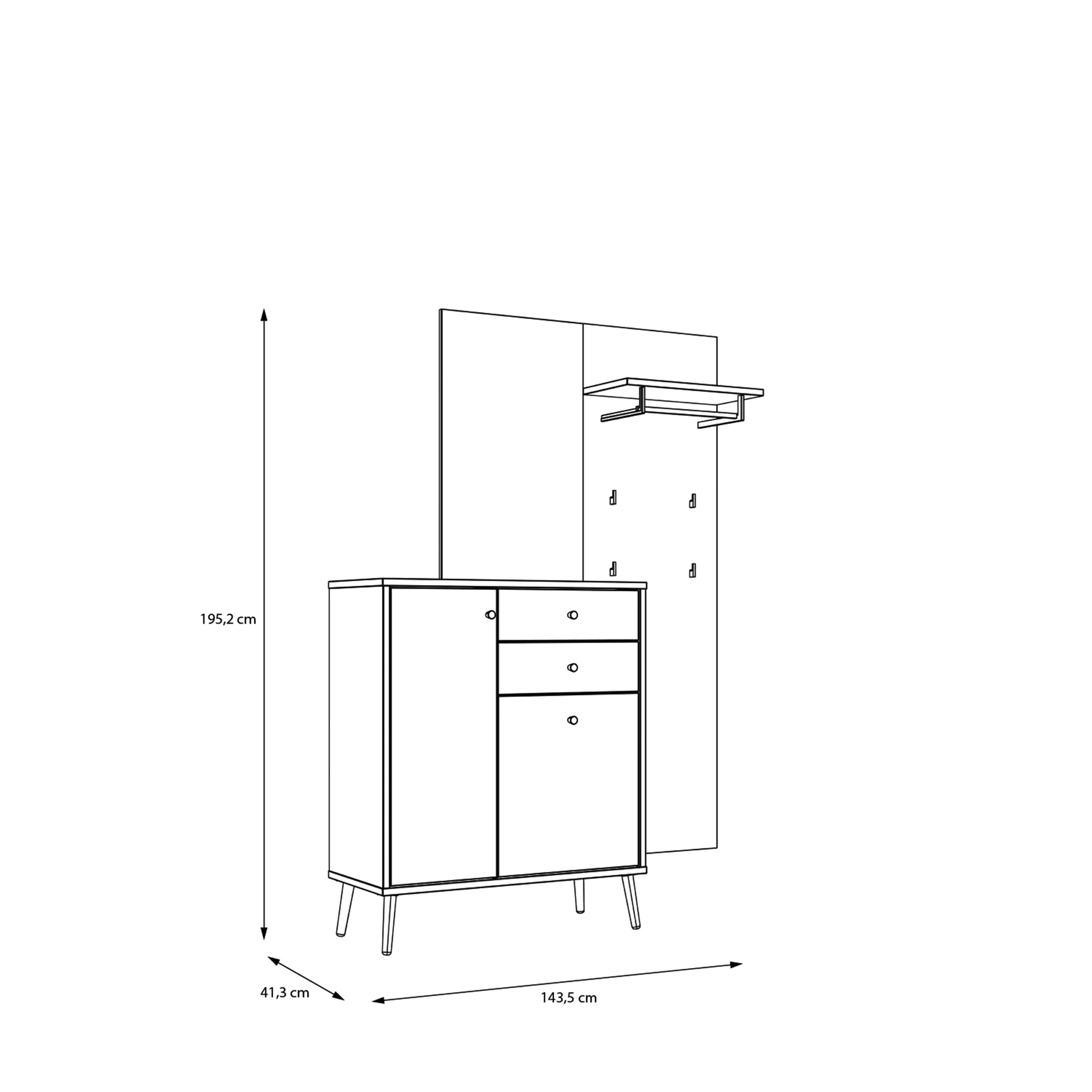 Vestiaire compact MAARDU