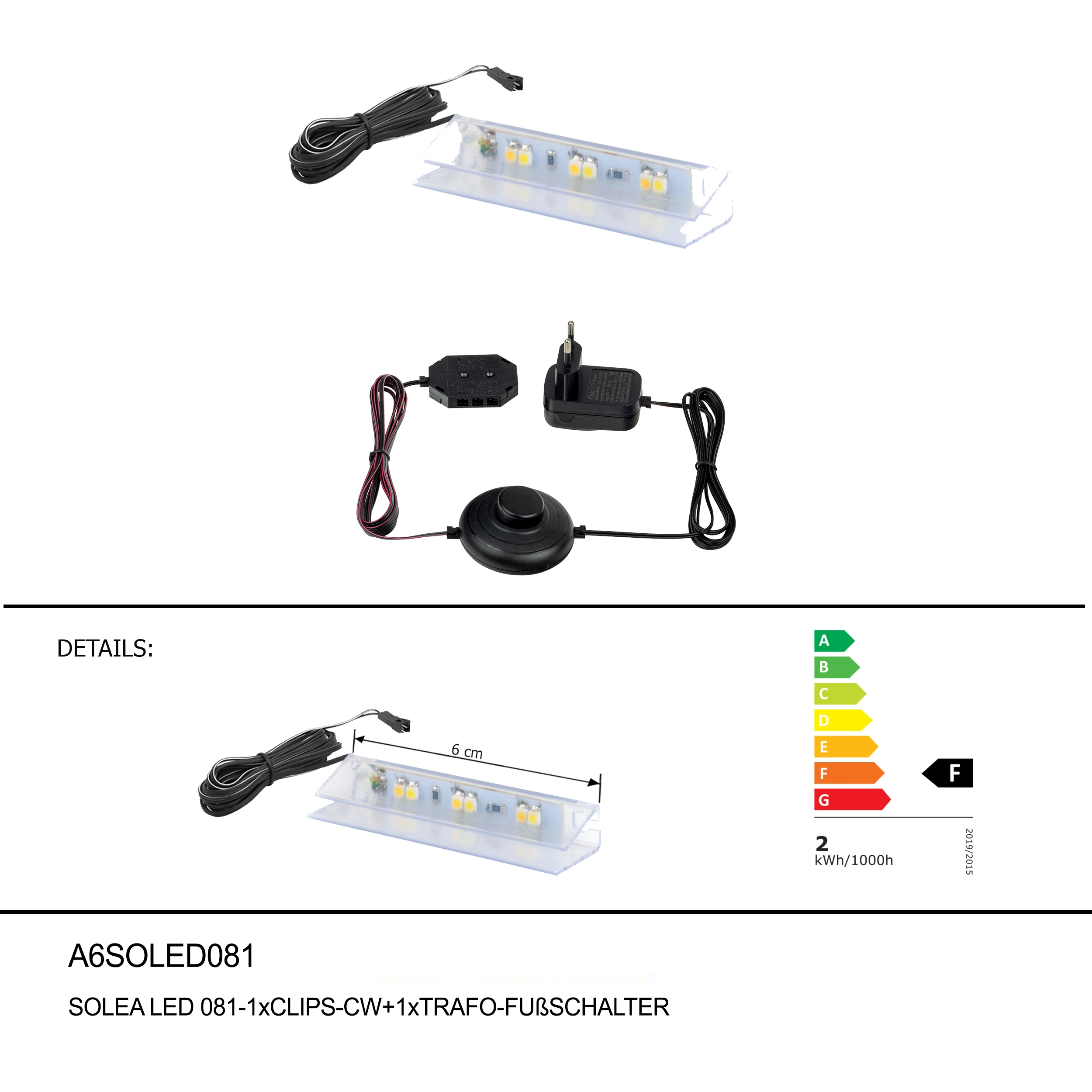 Éclairage  SOLEA A6SOLED 081