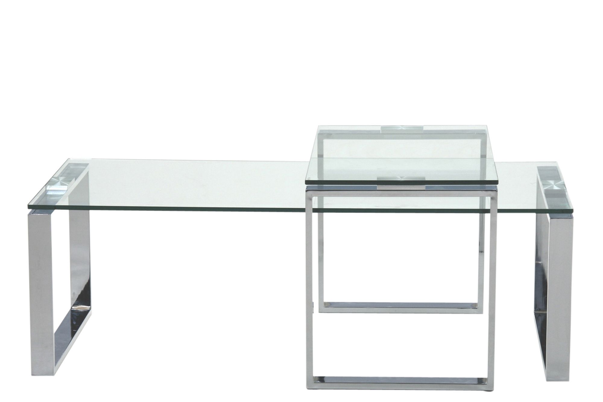 Lot de 2 tables basses KATRINE Lot de 2 tables basses KATRINE