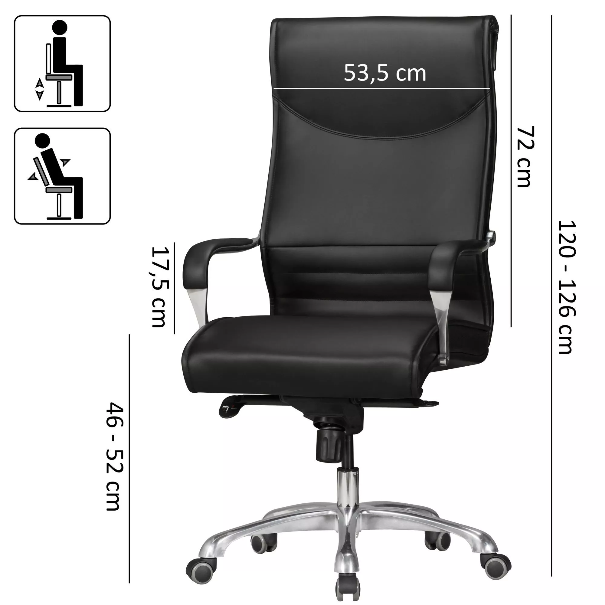 Chaise de bureau PRACHINBURI
