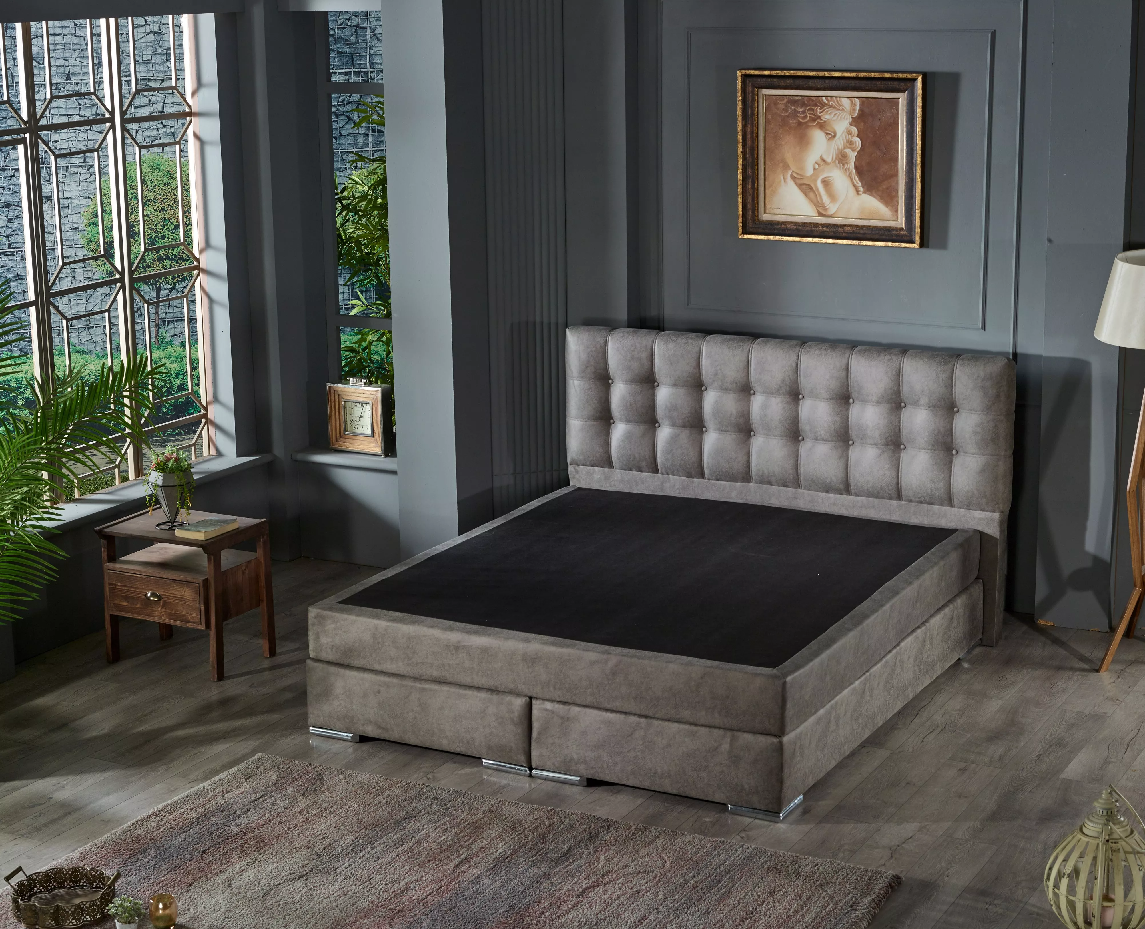 Lit boxspring DORA