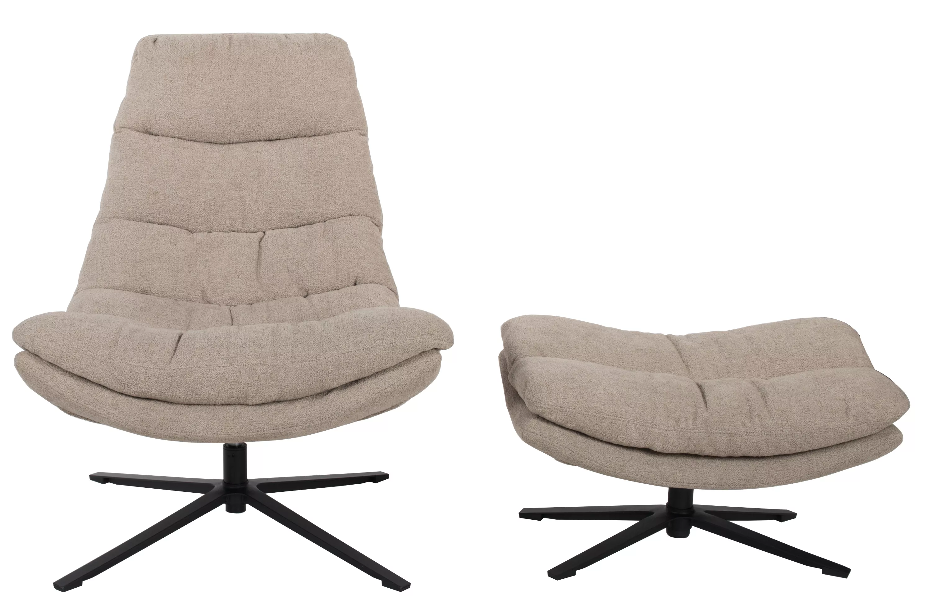 Fauteuil relax avec reopose-pied PORTO