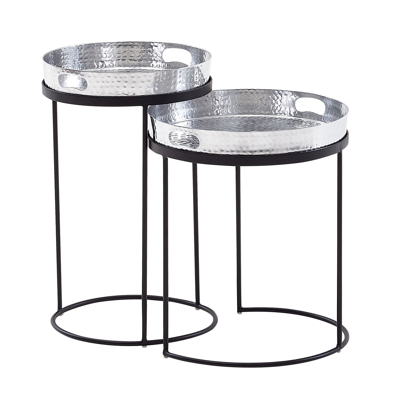 Lot de 2 tables d'appoint YALA Lot de 2 tables d'appoint YALA