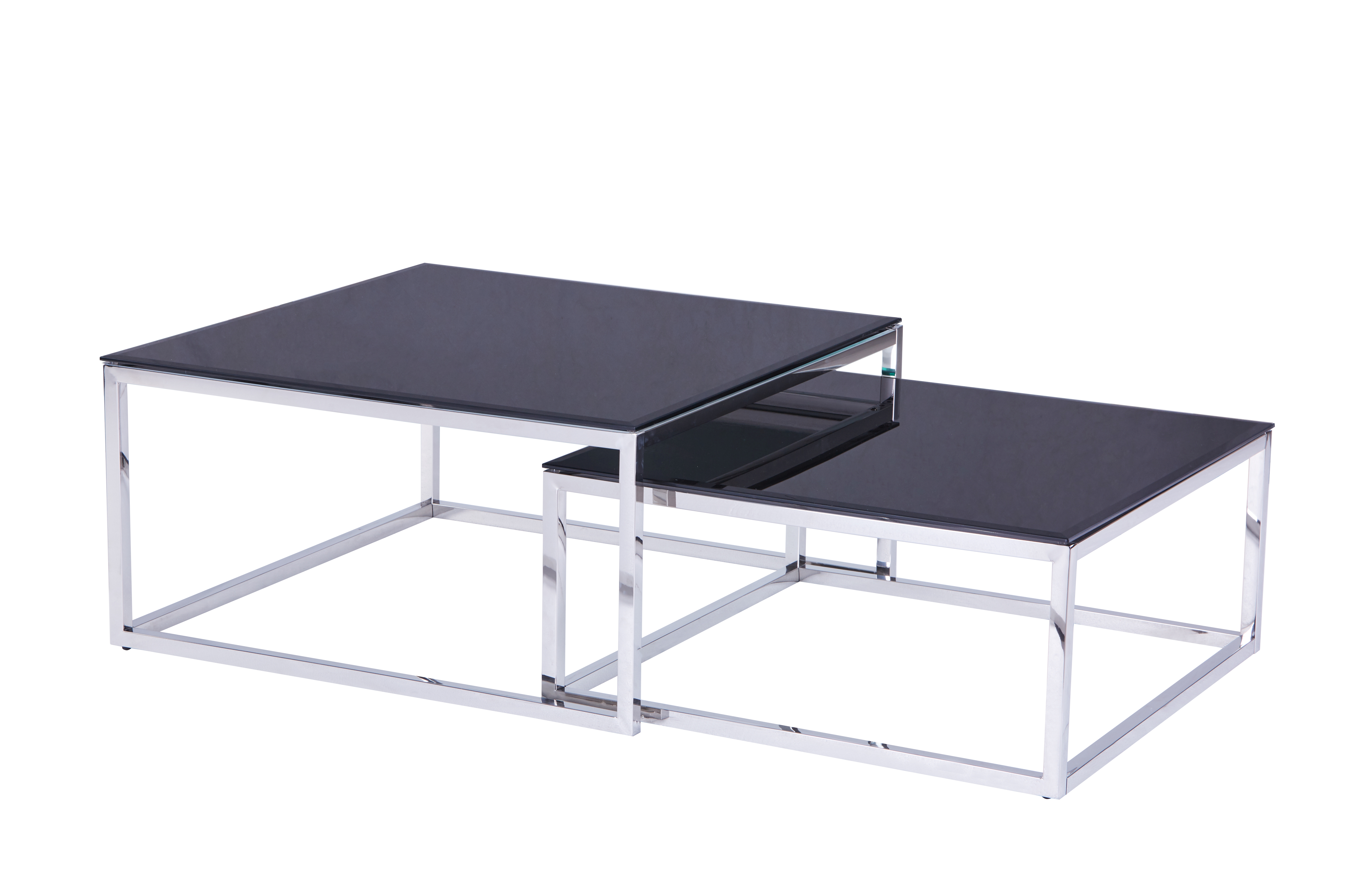 Lot de 2 tables gigognes C89G-A