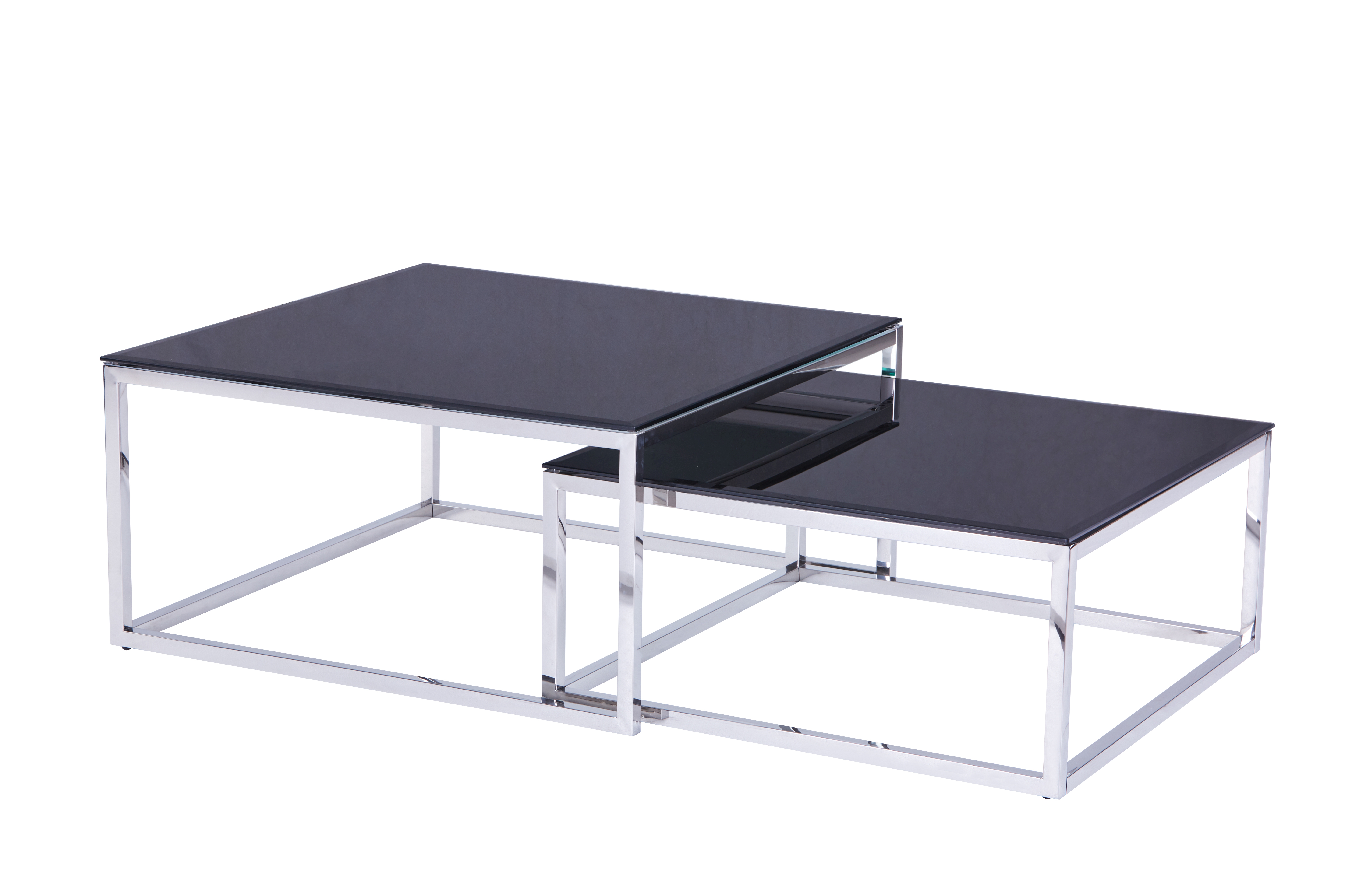 Lot de 2 tables gigognes C89S Lot de 2 tables gigognes C89S