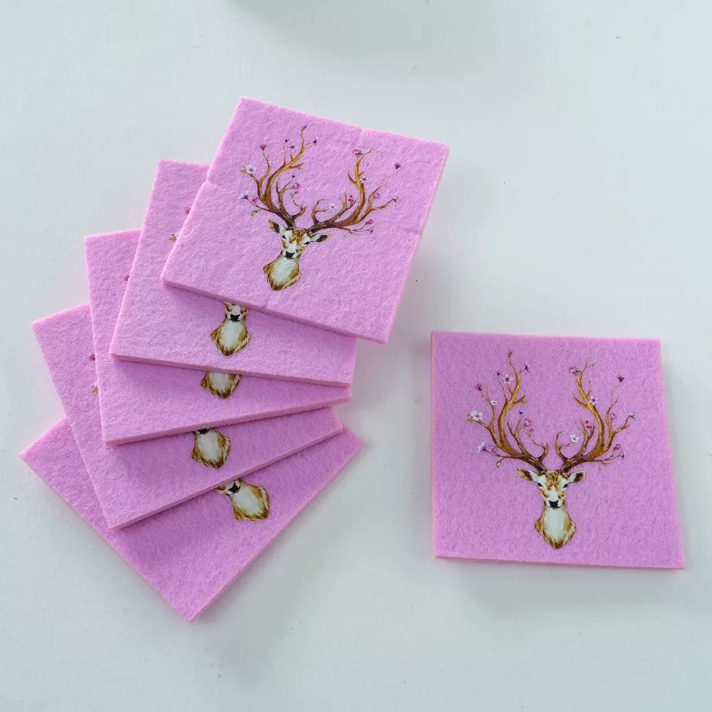 Lot de 6 sous-verres ROSL