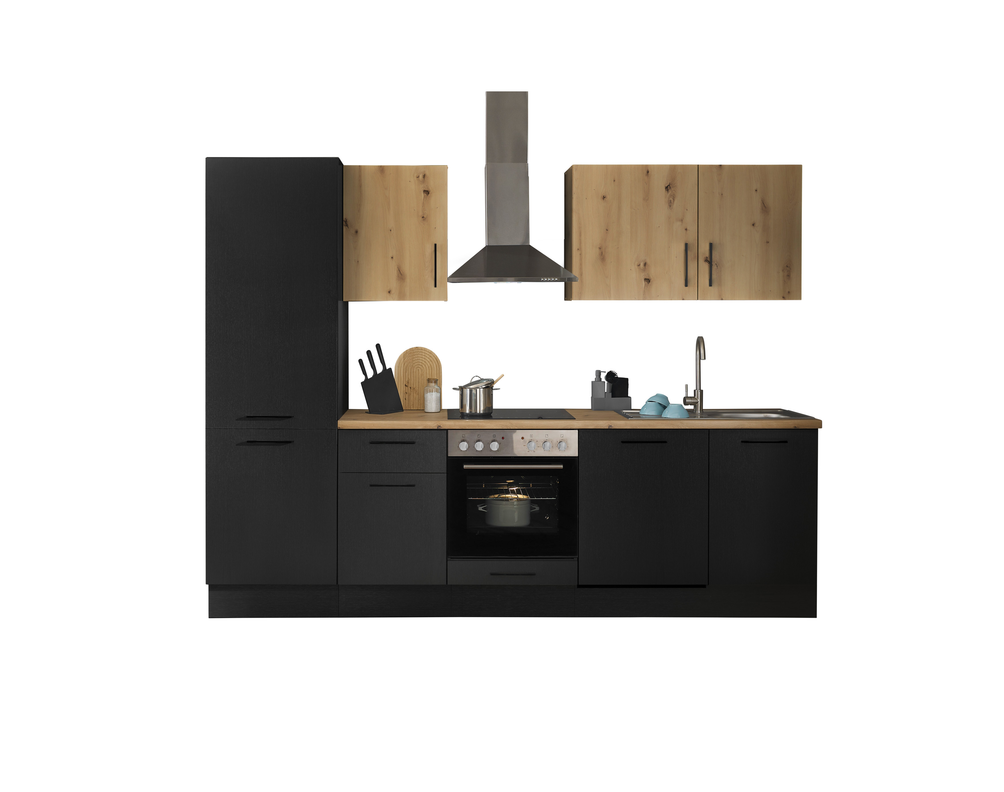 Bloc cuisine avec électroménager CORNWALL (bloc cuisine-lave-vaisselle-réfrigérateur) III Bloc cuisine avec électroménager CORNWALL (bloc cuisine-lave-vaisselle-réfrigérateur) III