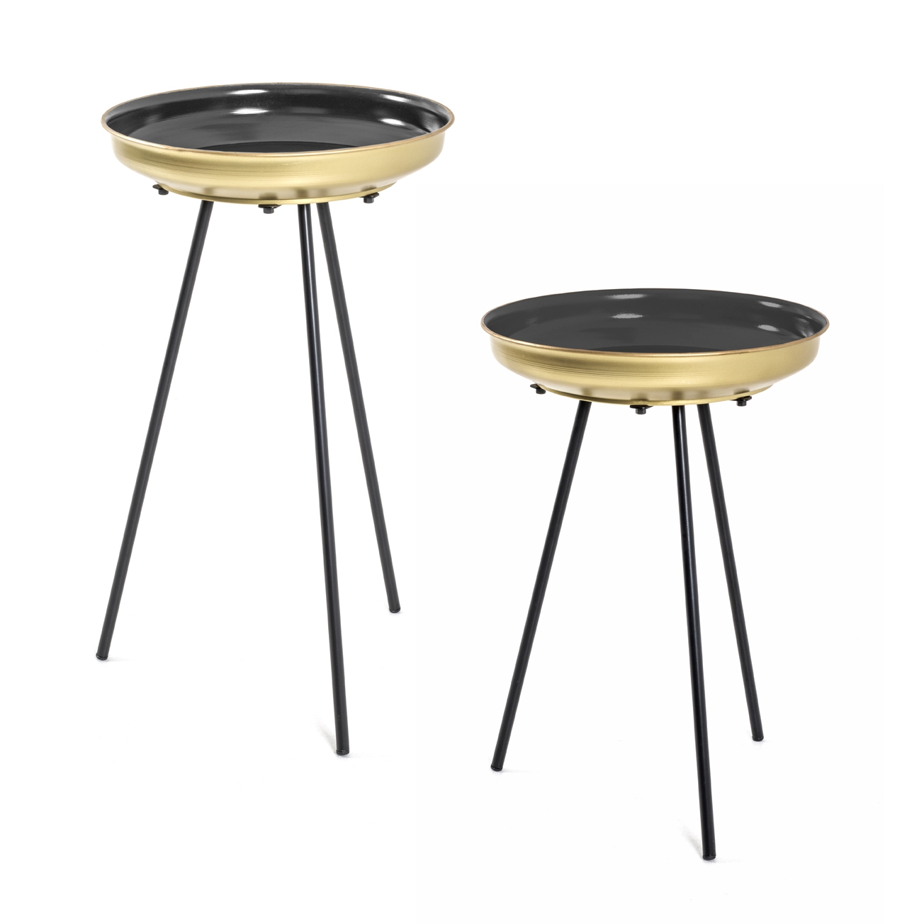 Lot de 2 tables d'appoint 21425