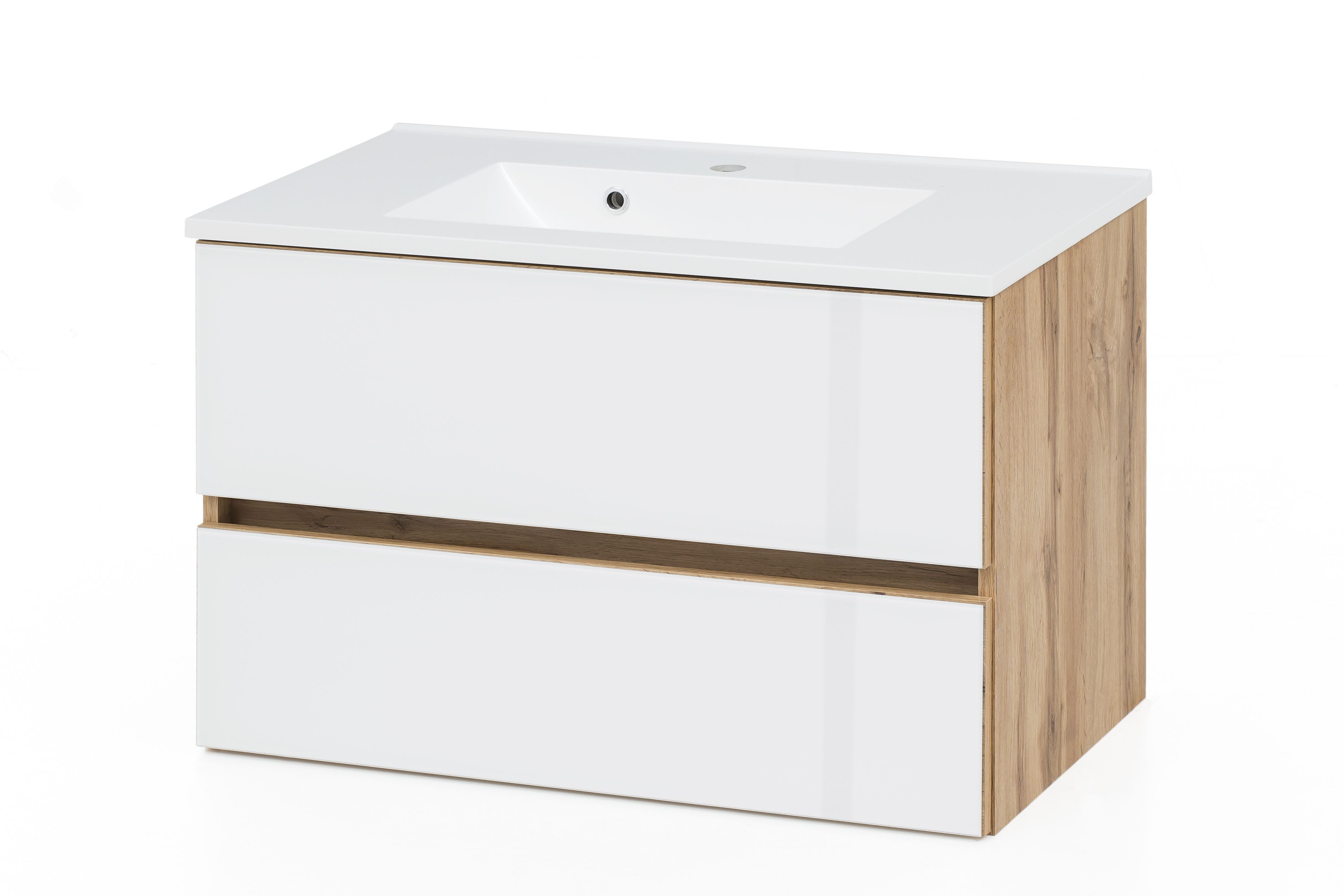 Meuble sous vasque avec vasque HELSINKI Meuble sous vasque avec vasque HELSINKI