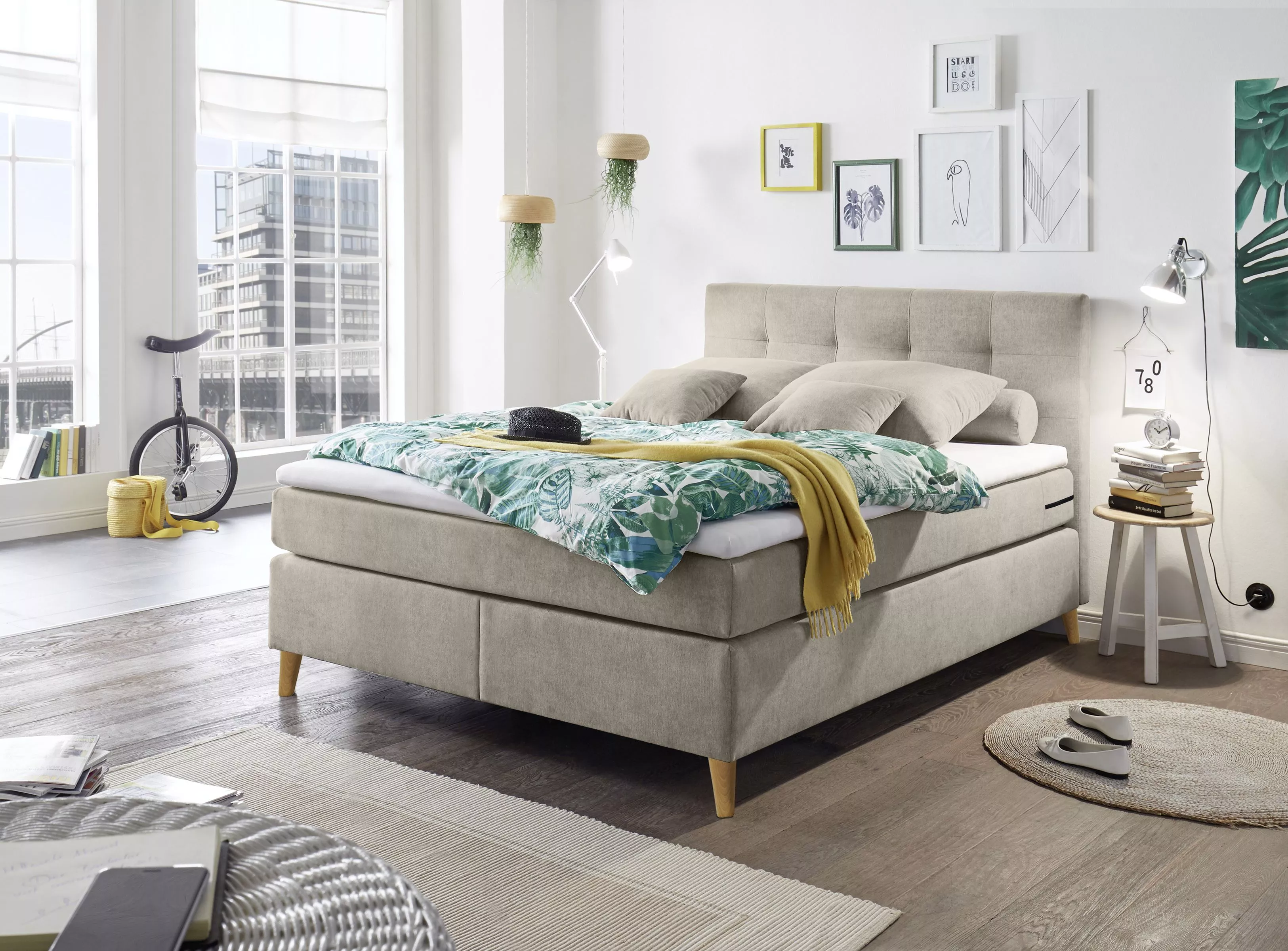 Lit boxspring MISSOURI 1