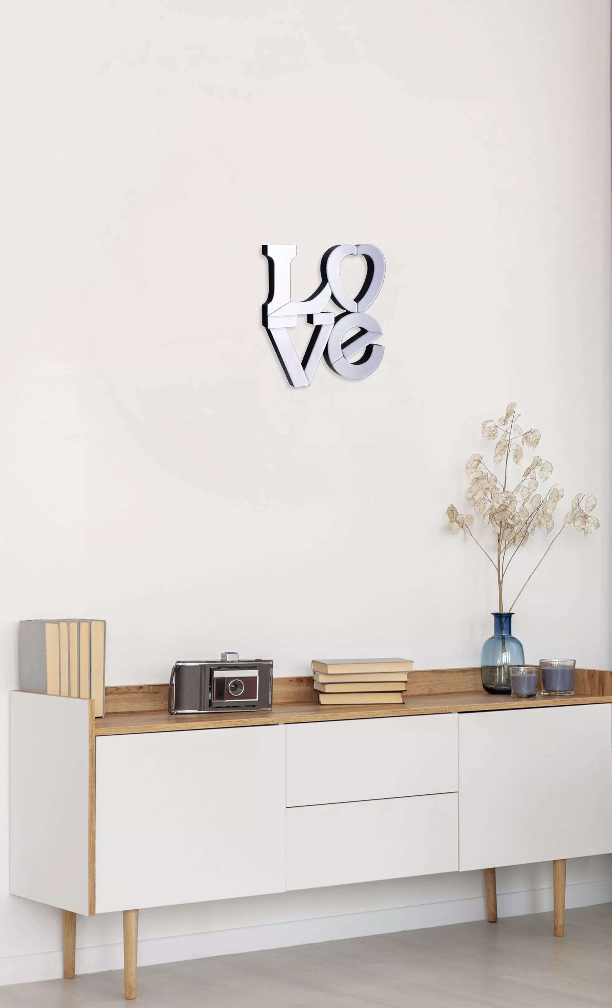 Miroir décoratif LOVE ALPINA