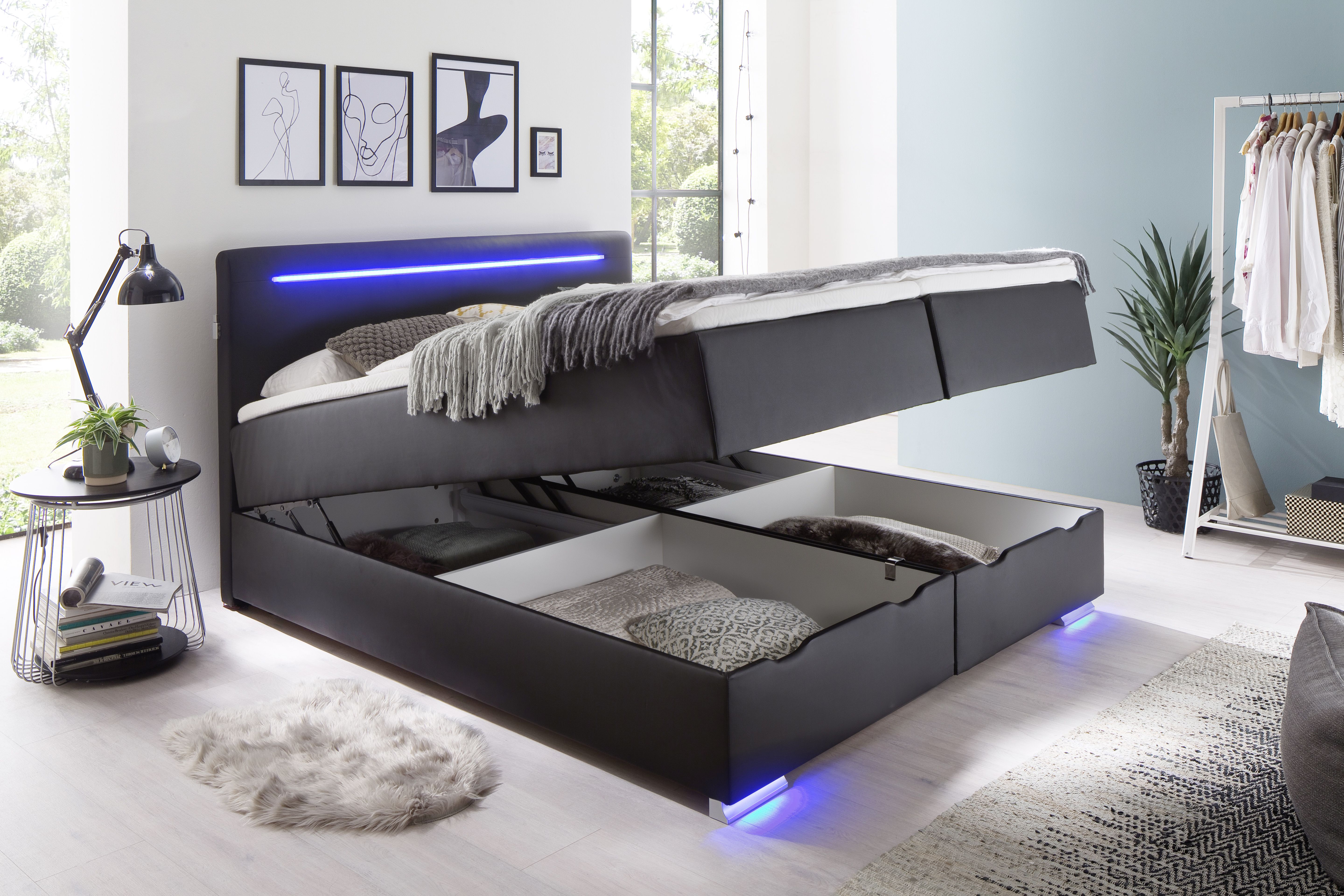 Lit boxspring  LA PARI