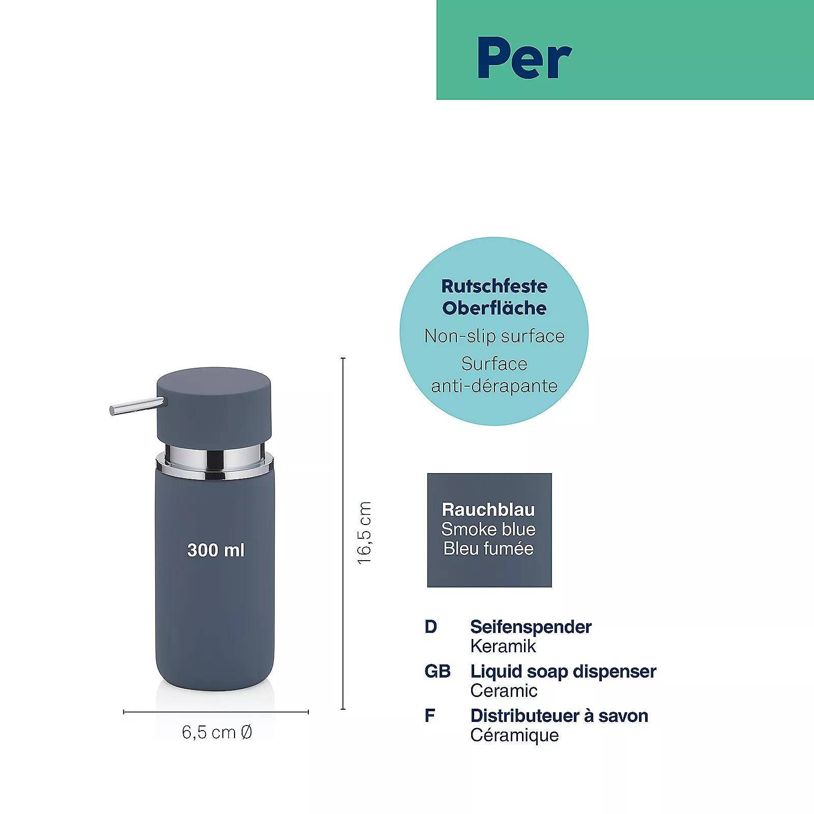 Distributeur à savon PER