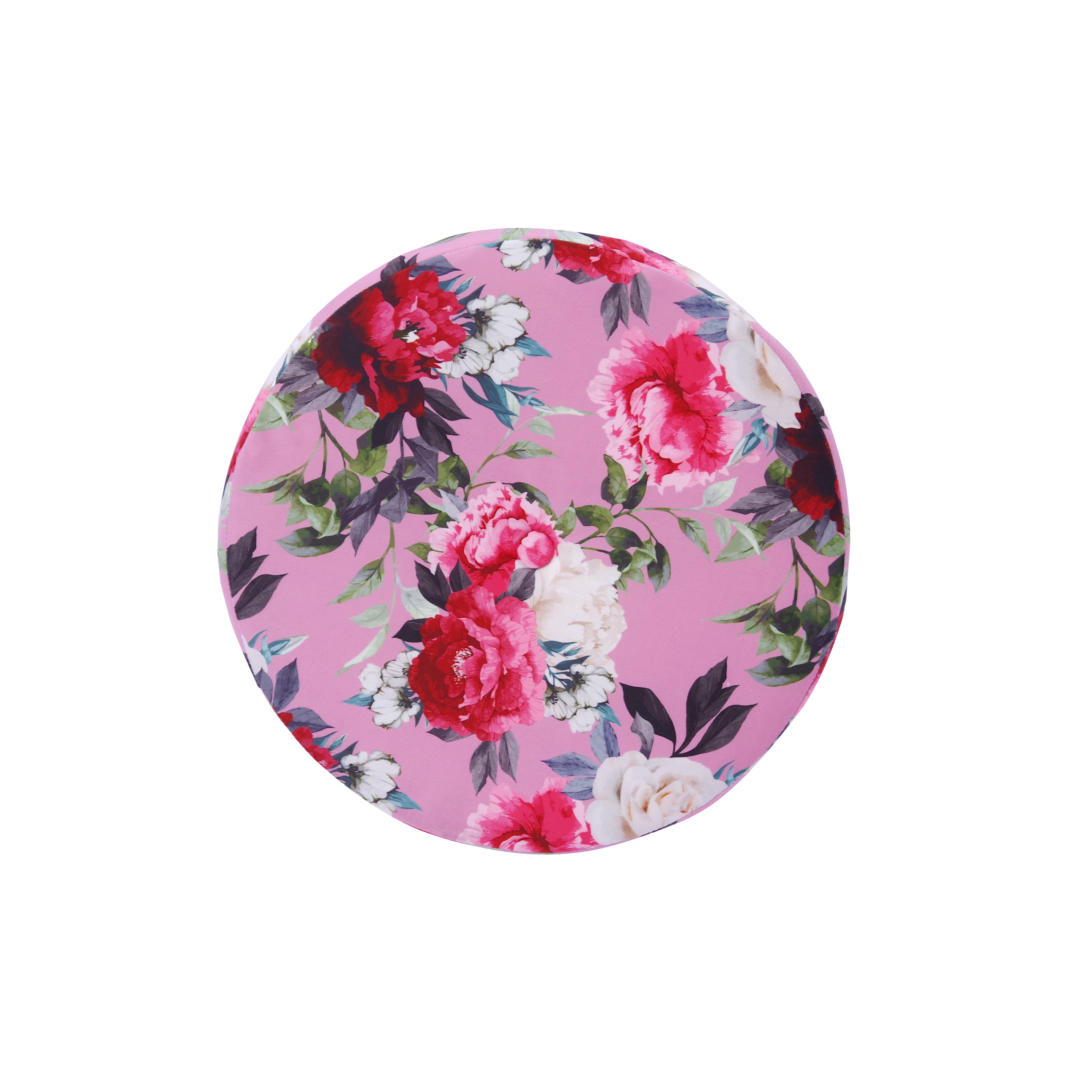 Coussin d'assise Ø40cm vieux rose AMORE