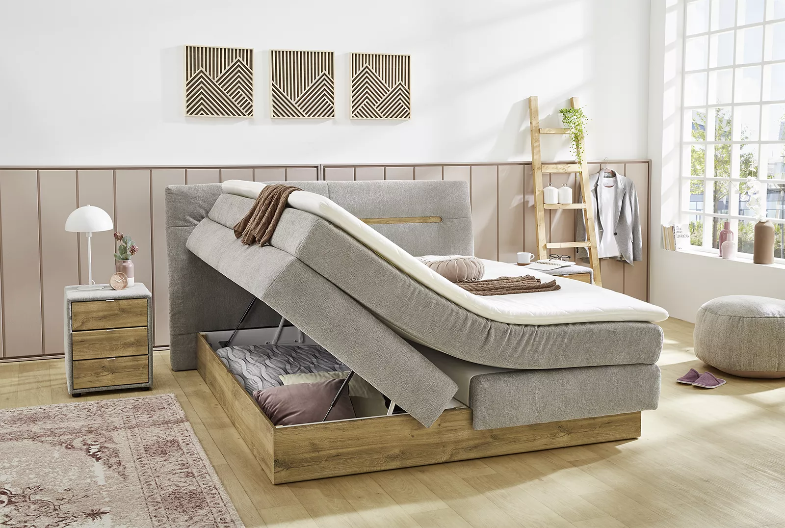 Lit boxspring NIKA MIX
