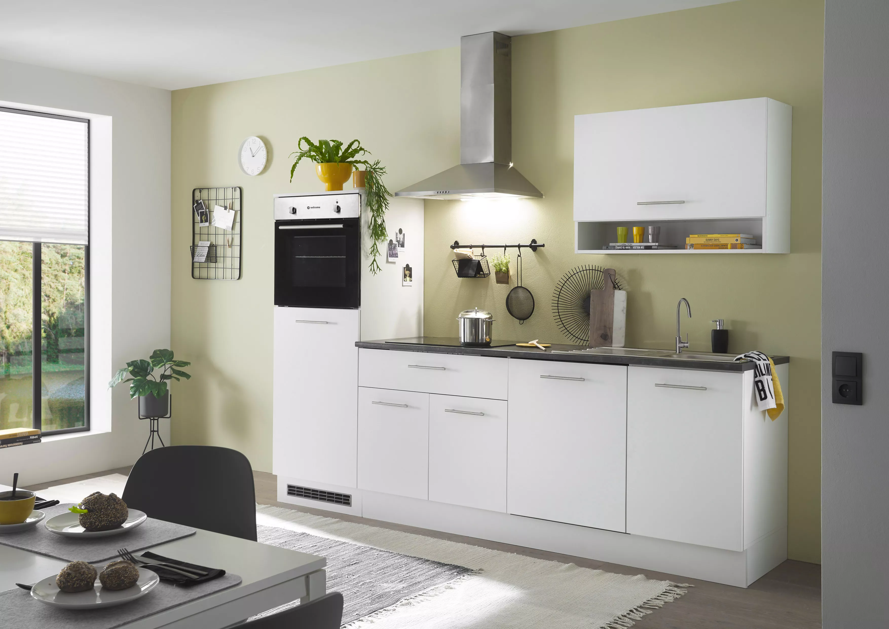 Bloc cuisine avec électroménager GLASGOW I