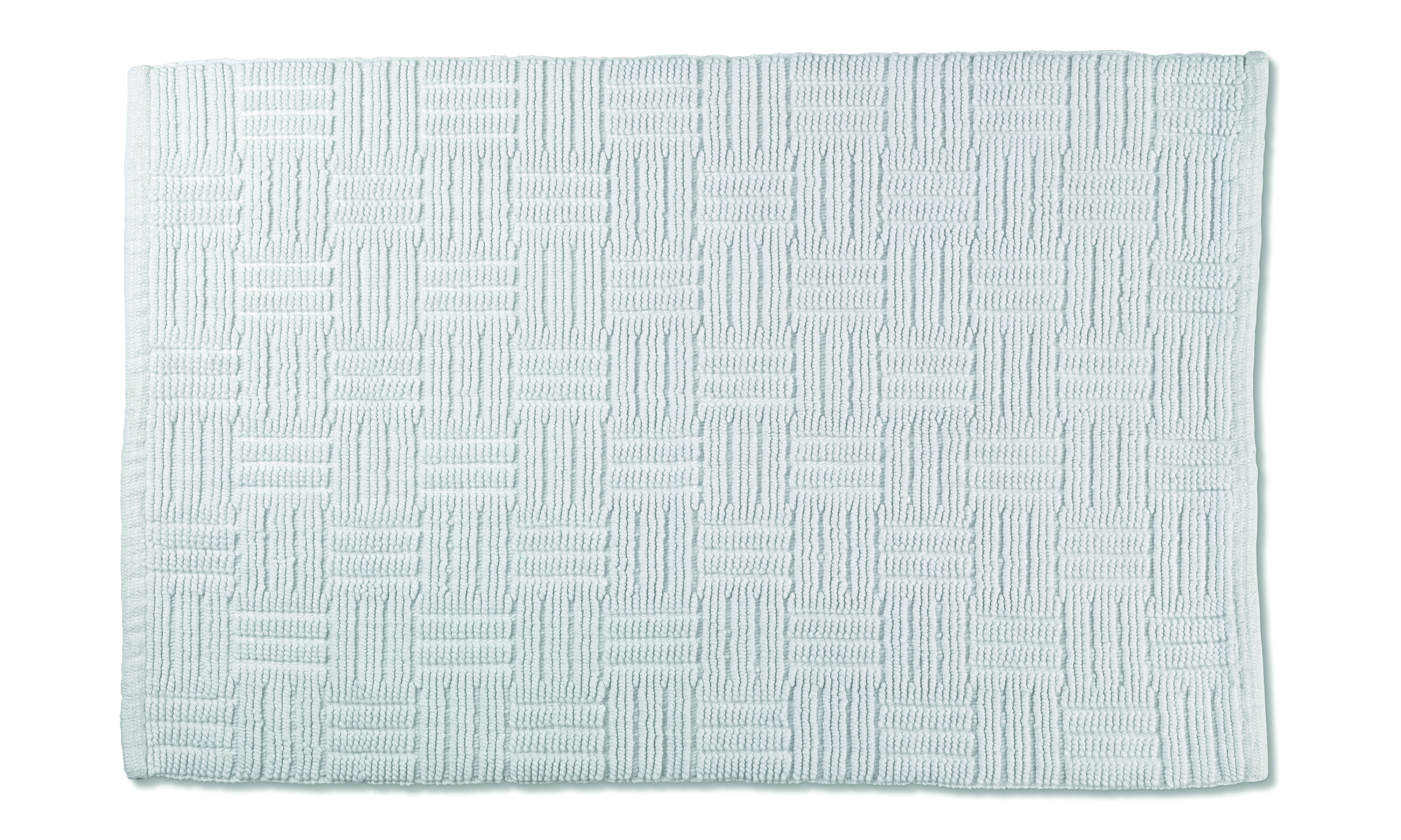 Tapis de bain blanc LEANA