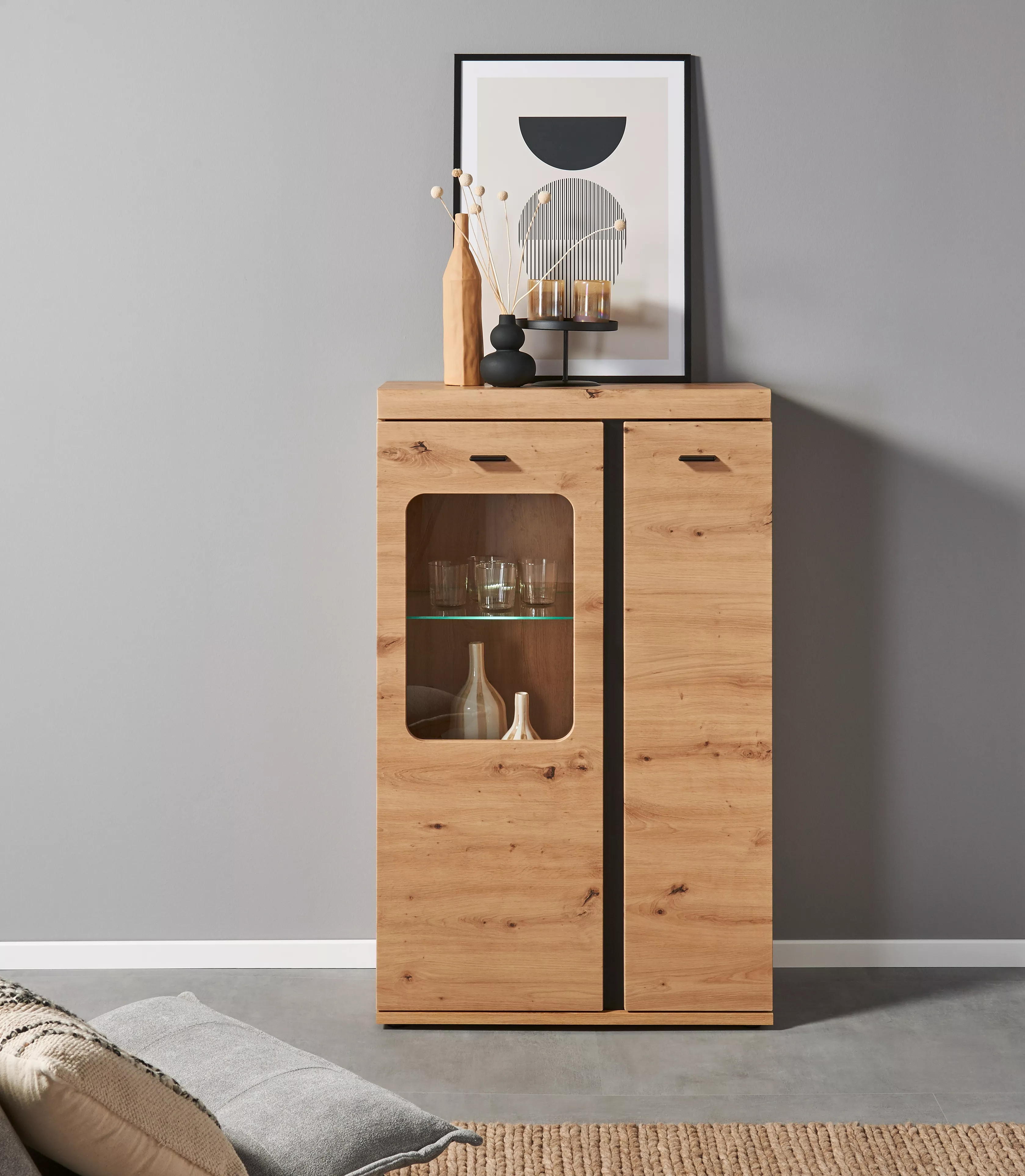 Highboardvitrine KRETA Highboardvitrine KRETA