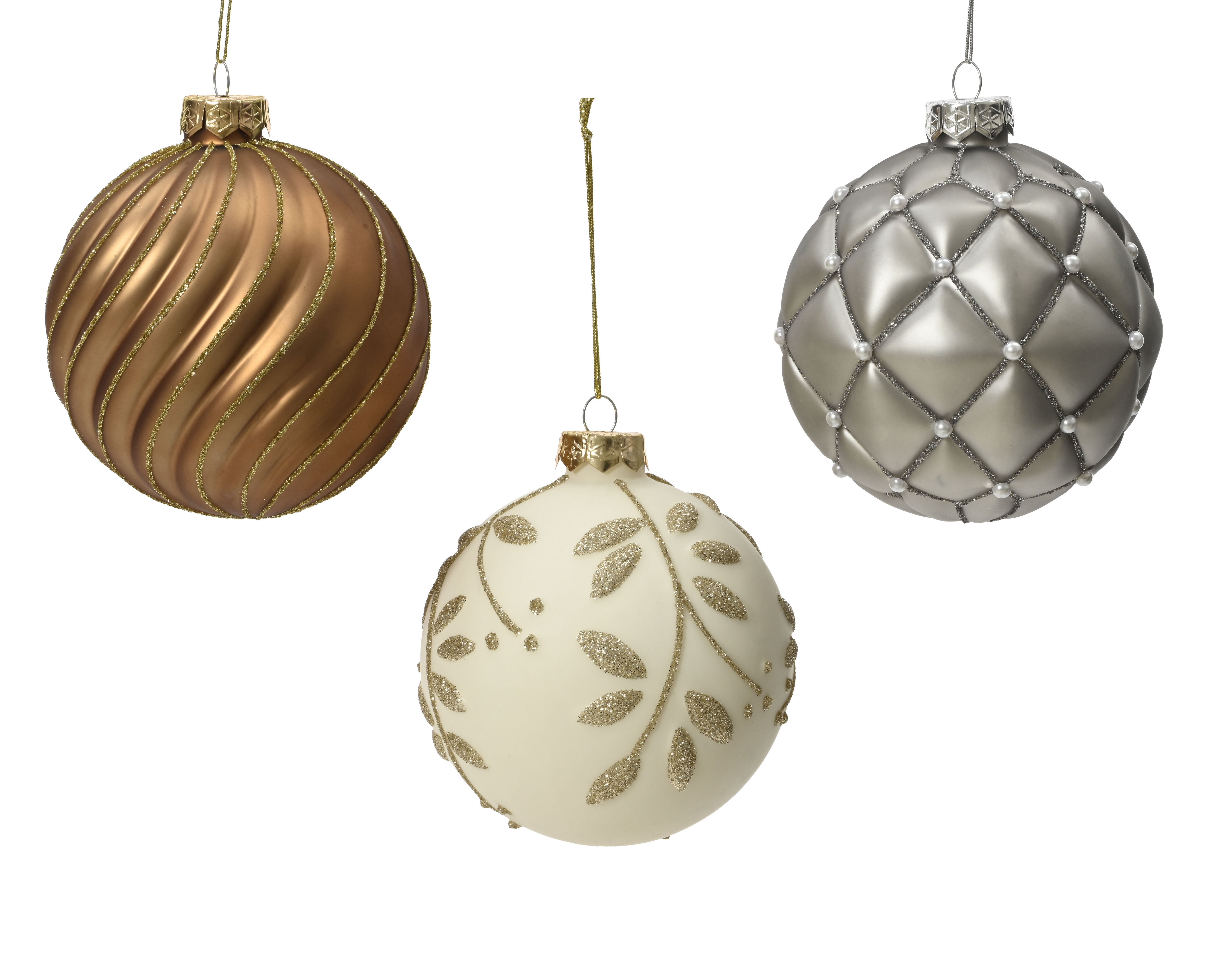 Boule en verre CHRISTMAS